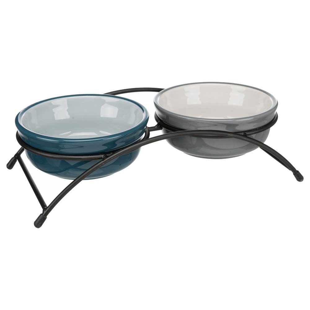Napf-Set Napf-Set Eat on Feet petrol/hellpetrol/grau/hellgrau