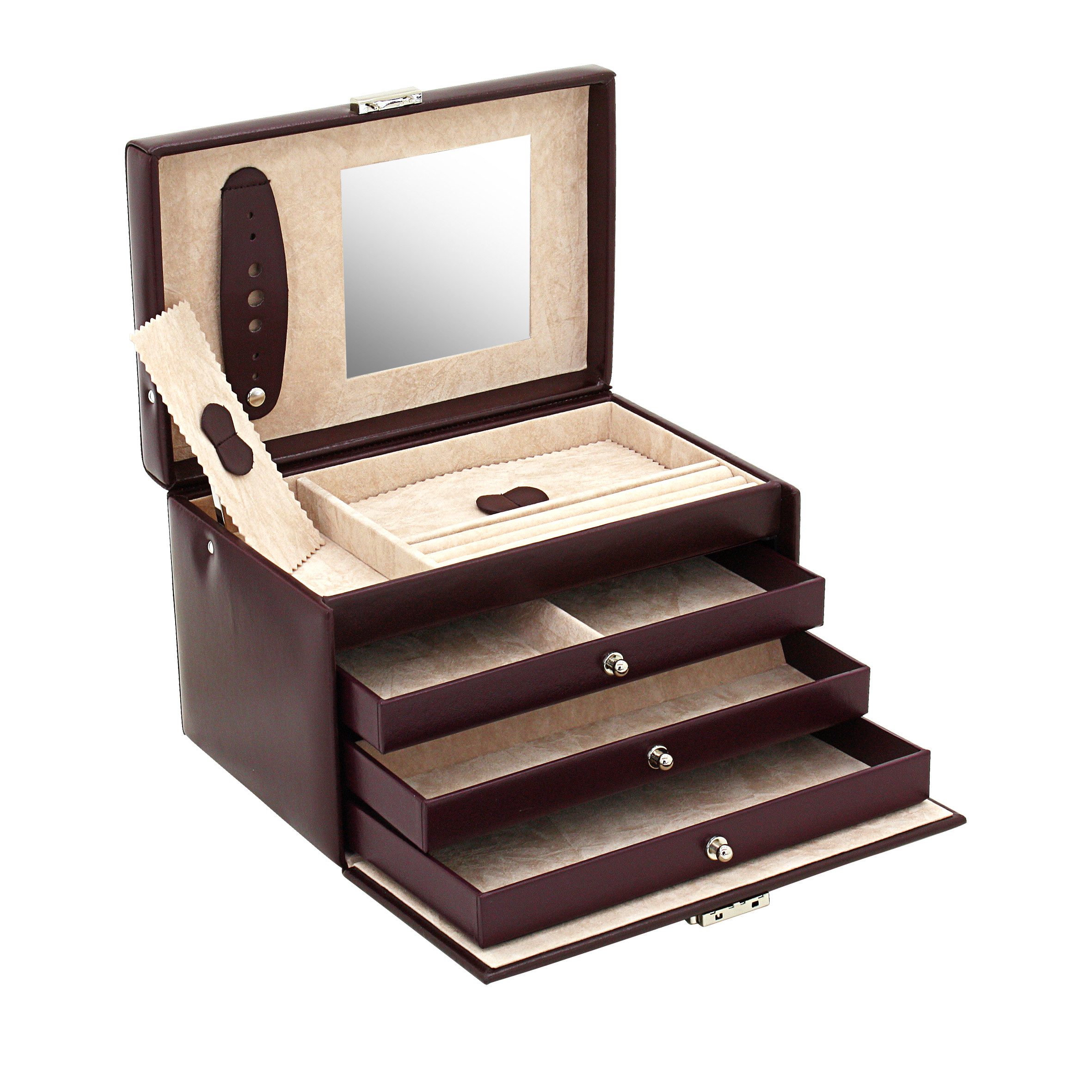 Friedrich23 Schmuckkasten aus Leder Classico günstig online kaufen