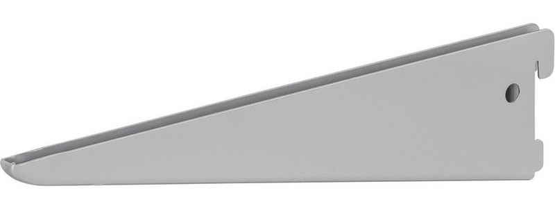Trend Line Regaleinsatz TrendLine Doppellochträger 2-reihig grau 47 x 4 cm