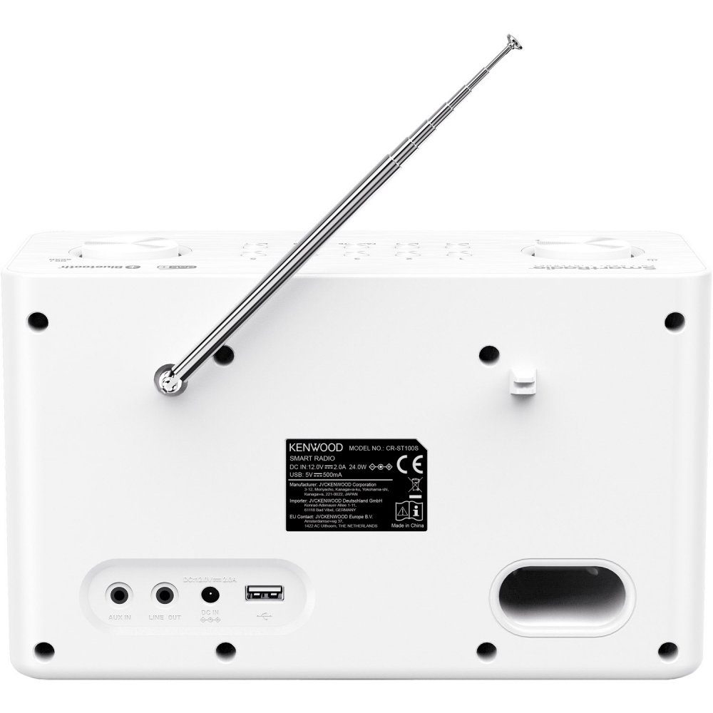 Kenwood CR-ST100S Internetradio weiß Internet-Radio