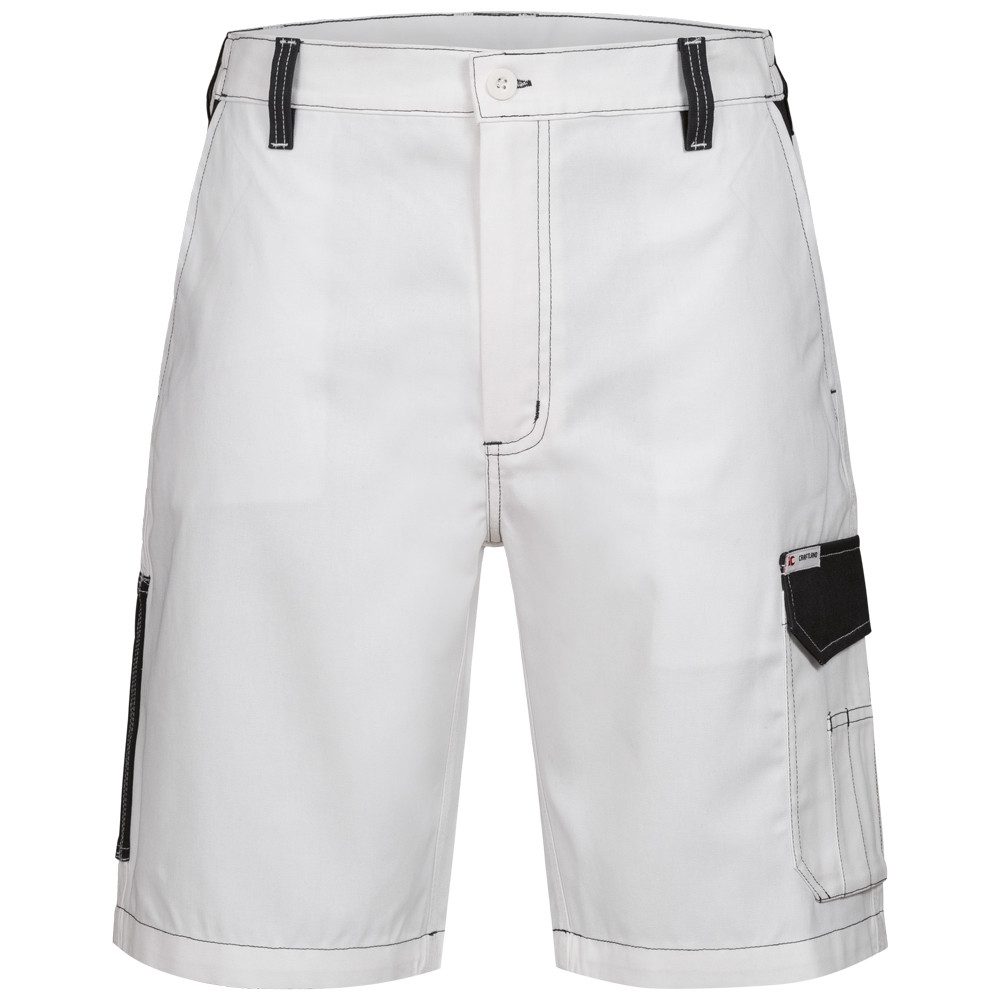 Craftland Arbeitsshorts kurze Herren Twill Arbeitshose leichte Shorts mit UV Schutz robuste, bequeme und leichte Sommer-Shorts mit UV-Schutz