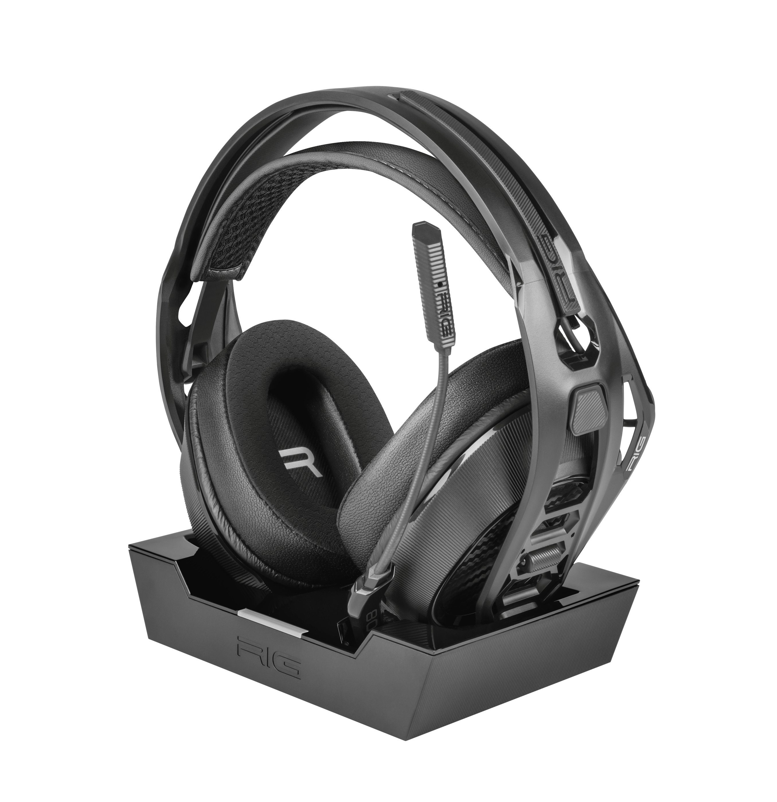 nacon RIG 800 PRO HX, schwarz, USB, kabellos, Dolby Atmos, Over Ear Gaming-Headset (kompatibel mit Xbox Series X/S, Xbox One)