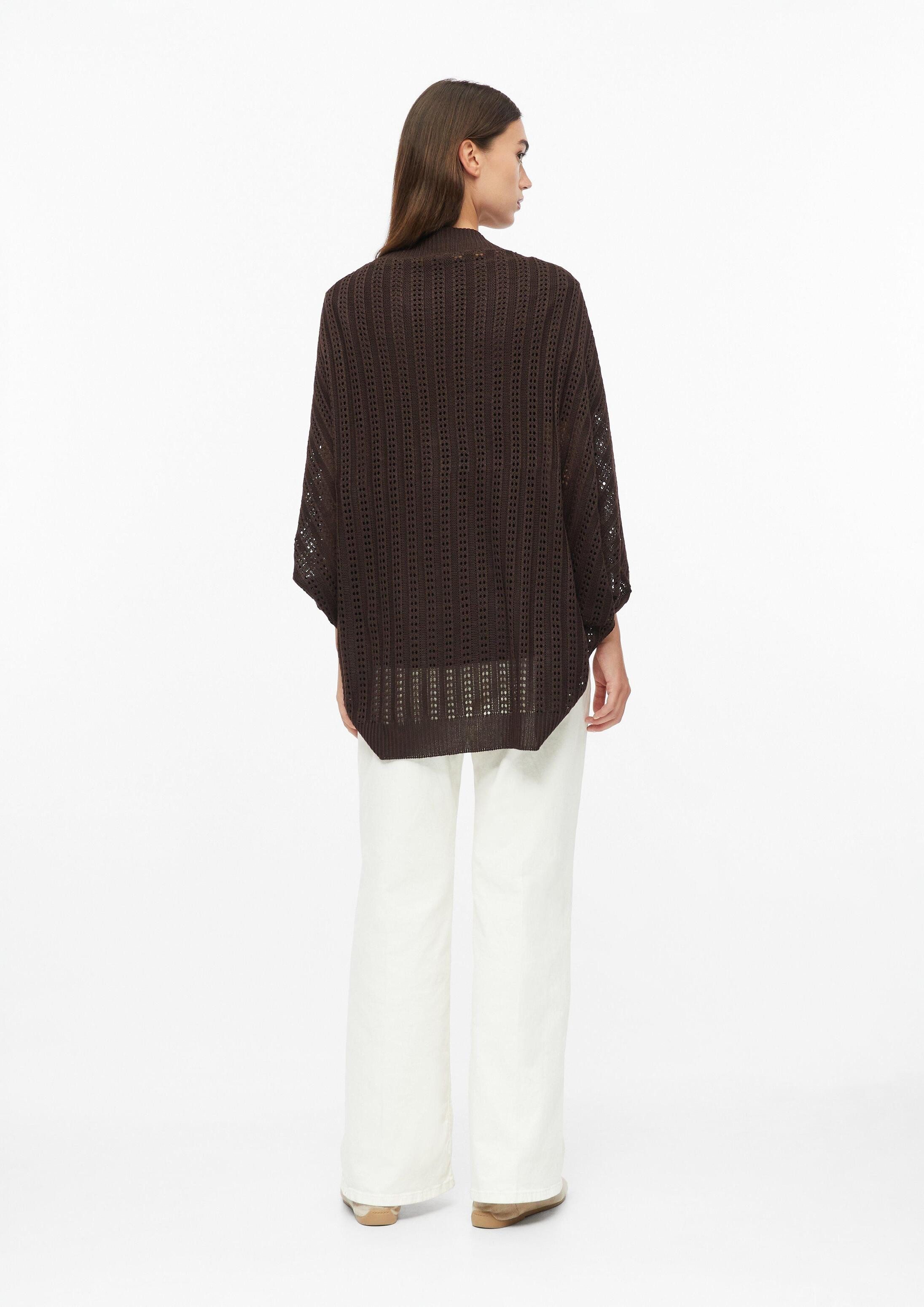 s.Oliver Poncho Indoor-Poncho Indoor-Poncho aus Ajourstrick – Bild 3 von 5