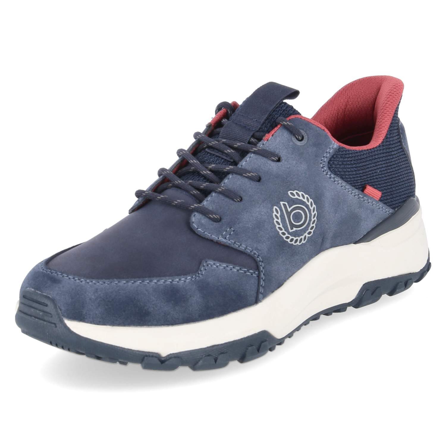 bugatti Bugatti 322AVL025500-4100 Herren Textil & Synthetik blue Schnürschuh