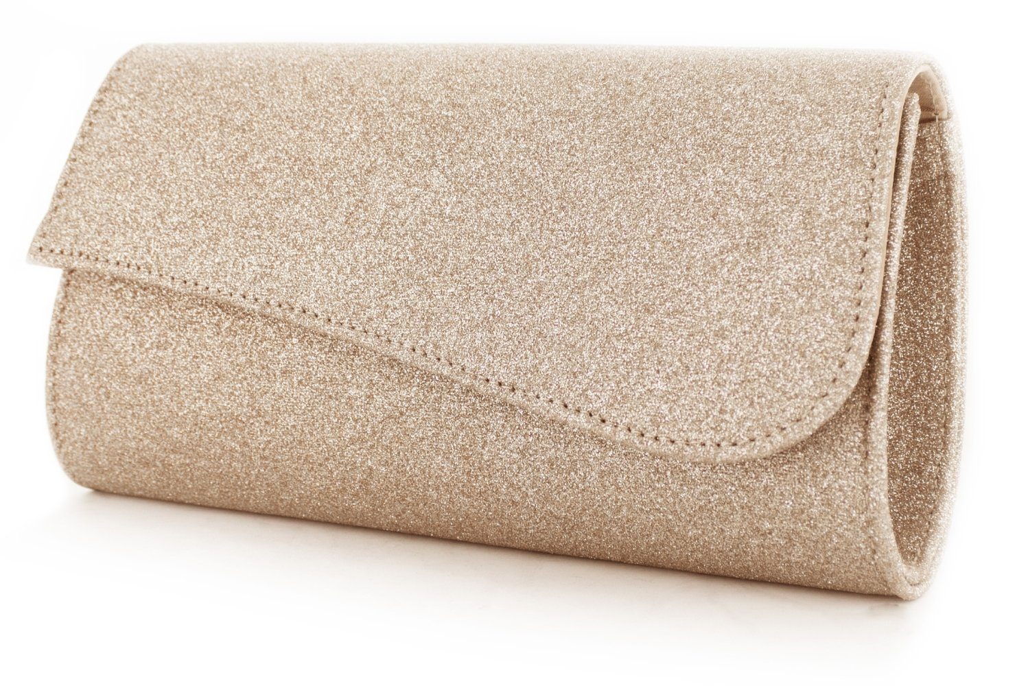 White Lady Clutch Julia Glitter Clutch