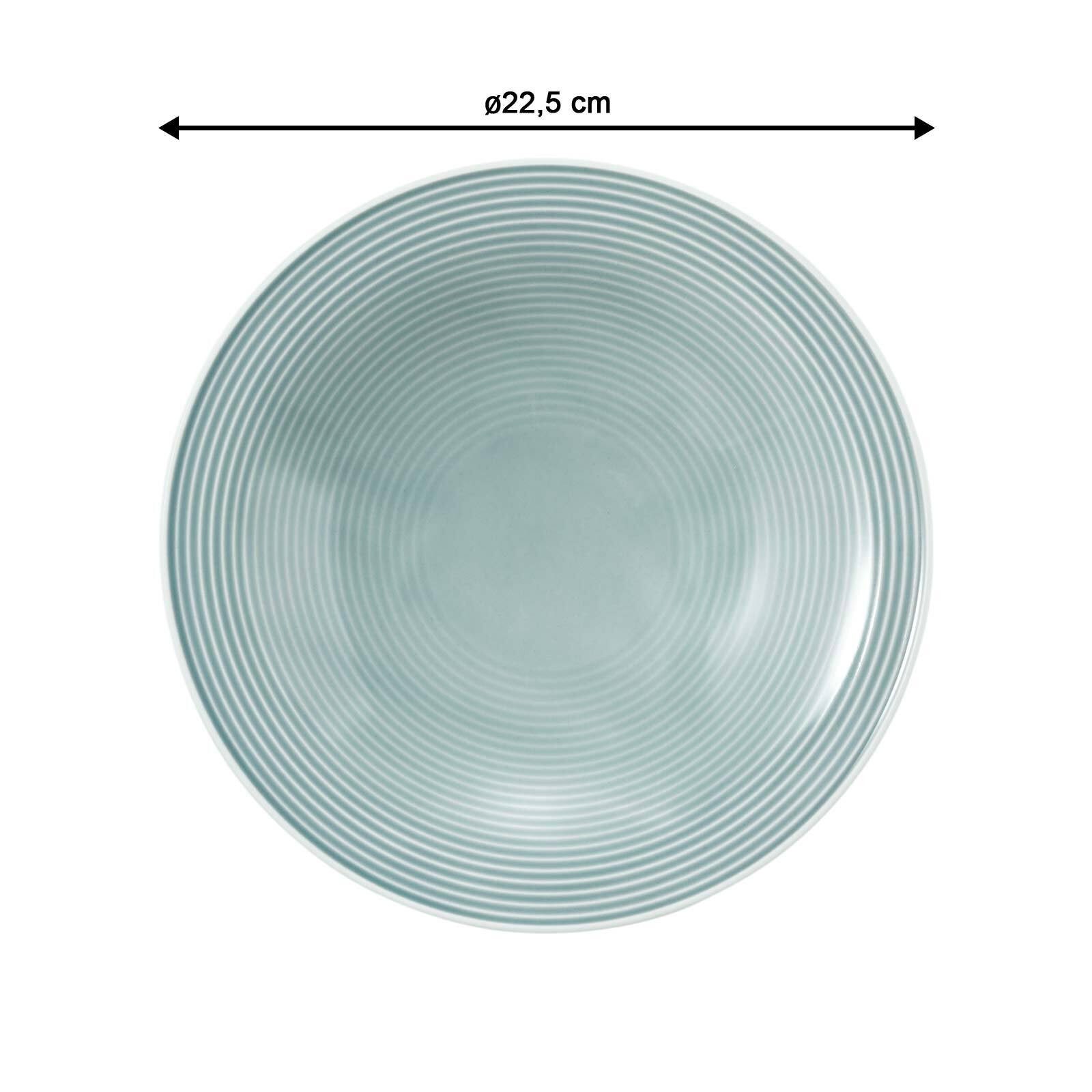 Seltmann Weiden Suppenteller Beat Color Glaze Suppenteller ø 22,5 cm 6er Set, (6 St)