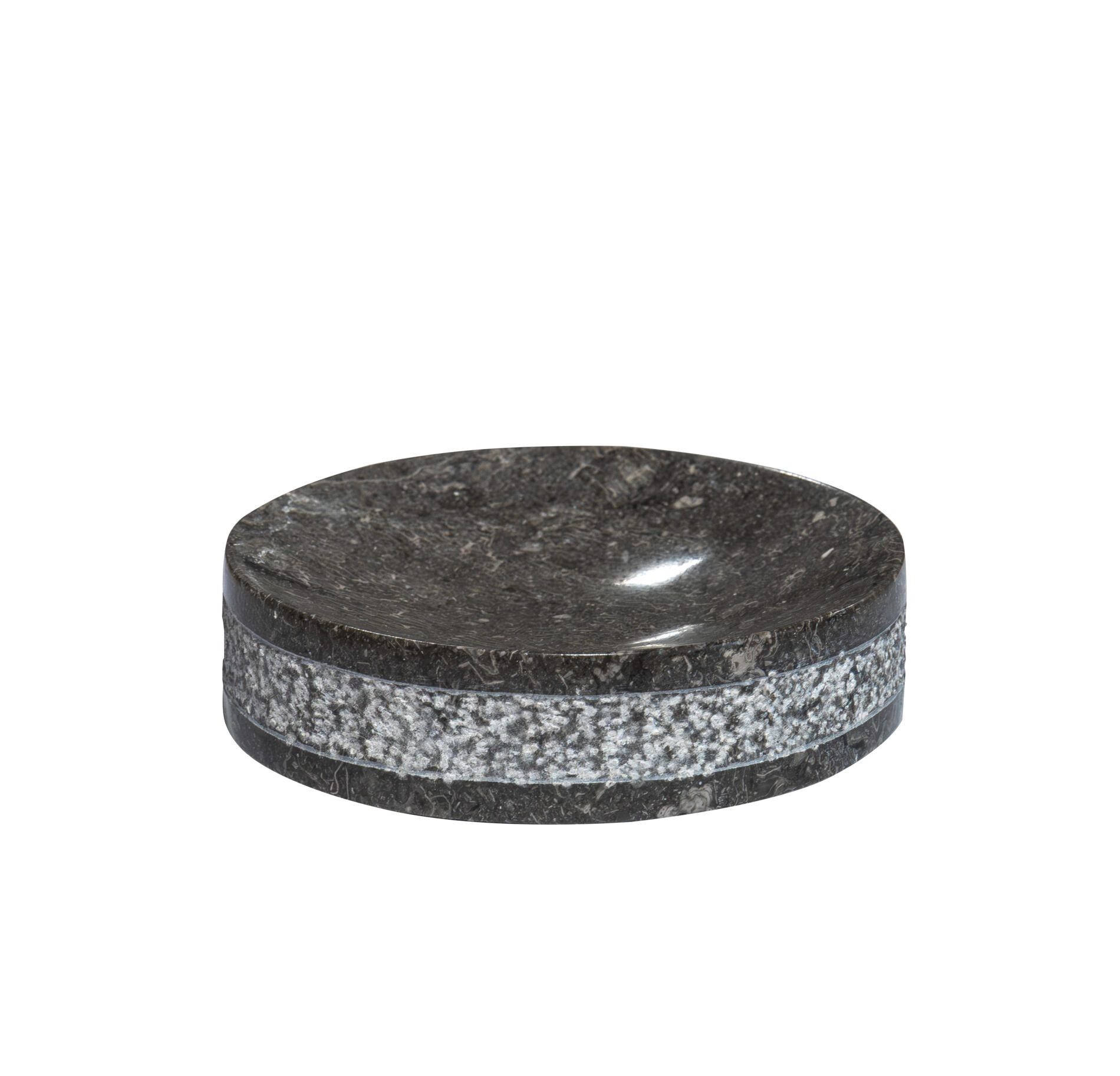 Ridder Seifenschale Posh grau, Breite: 10.2 cm
