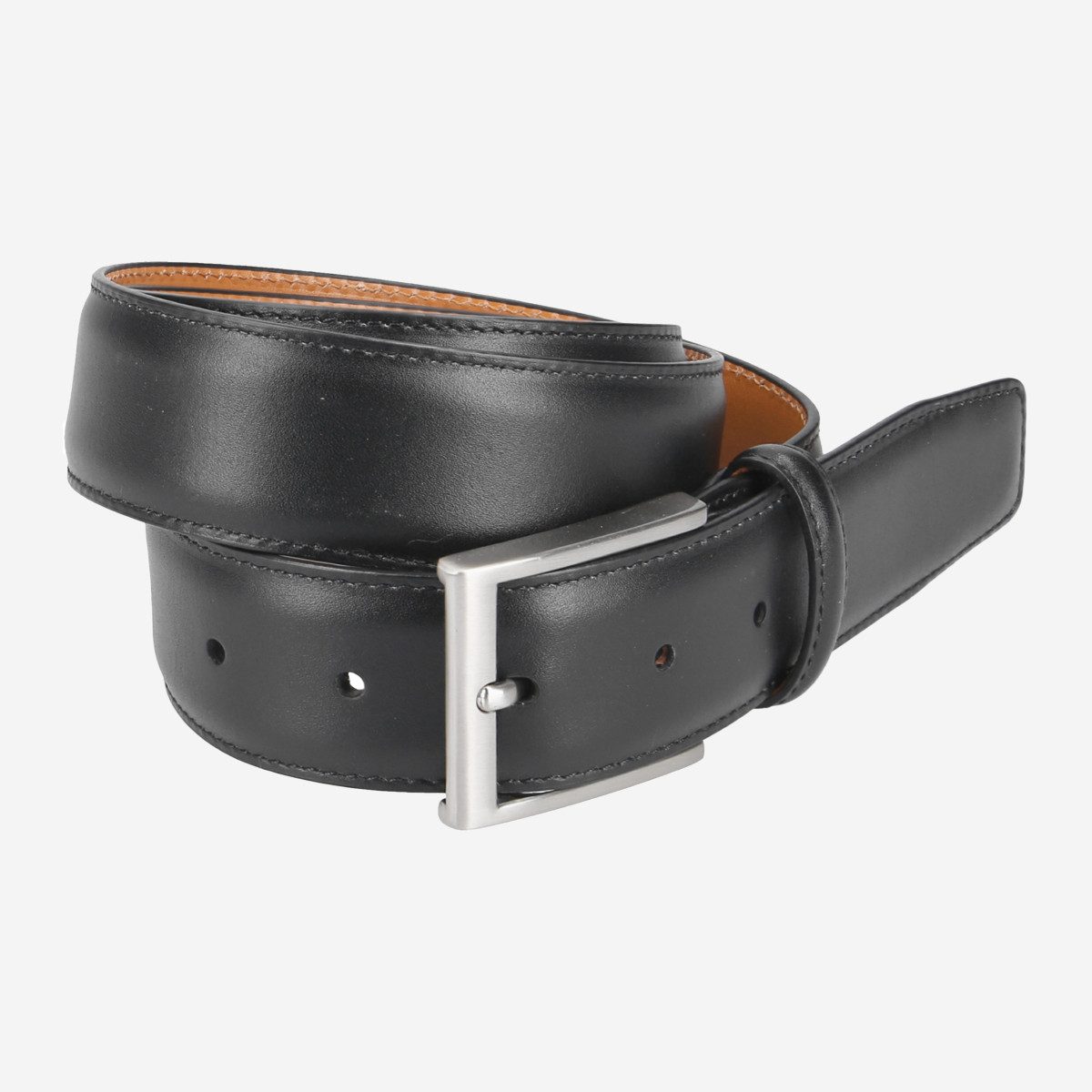 Ledergürtel Magnanni 1078 BLACK, Gürtel, Schwarz