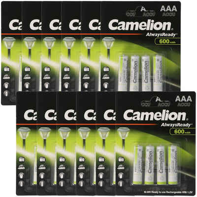 Camelion »12 Stück Vorteilspack AAA, Micro LR3, HR03, NiMH A« Akku AAA - Micro LR03
