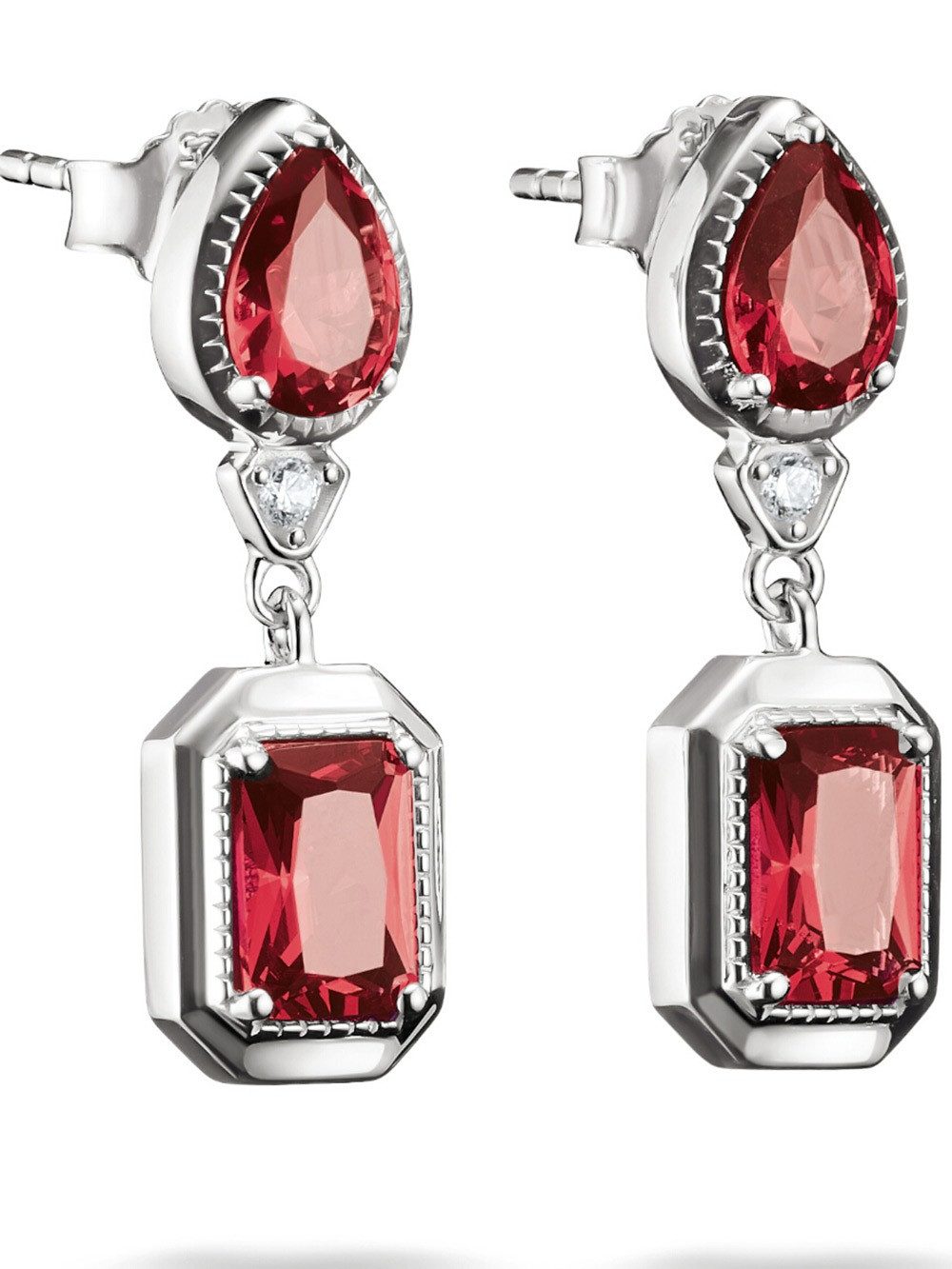 THOMAS SABO Ohrhänger-Set Thomas Sabo H2334-051-10 Ohrstecker Oktagon Elyndra 25,0 mm Damen