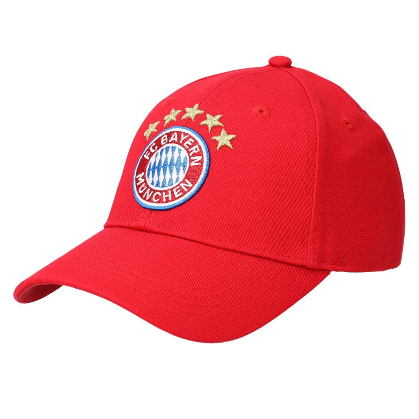 FC Bayern München Baseball Cap FC Bayern Baeballcap Logo rot Erwachsene