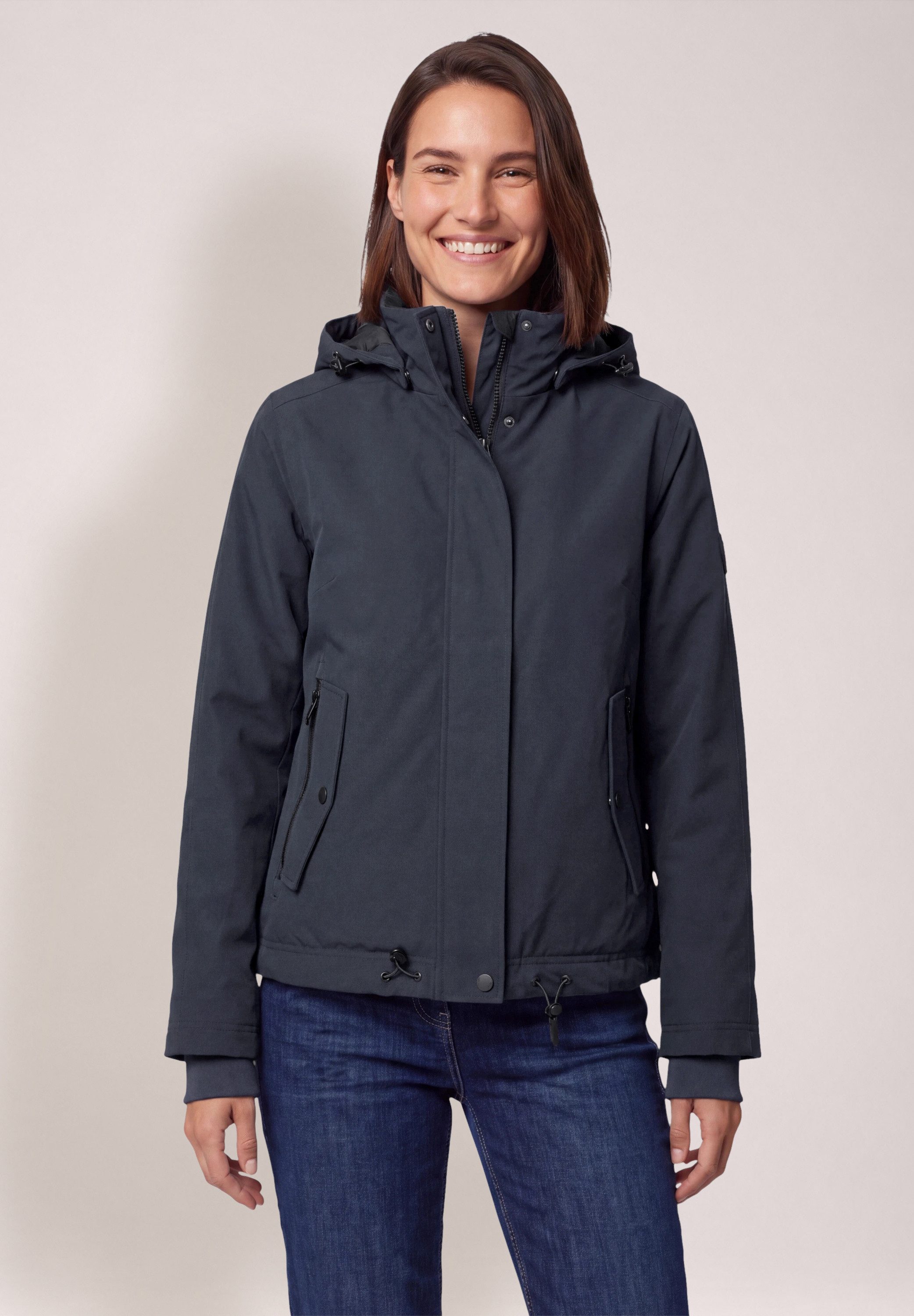 CECIL Softshelljacke mit Kapuze