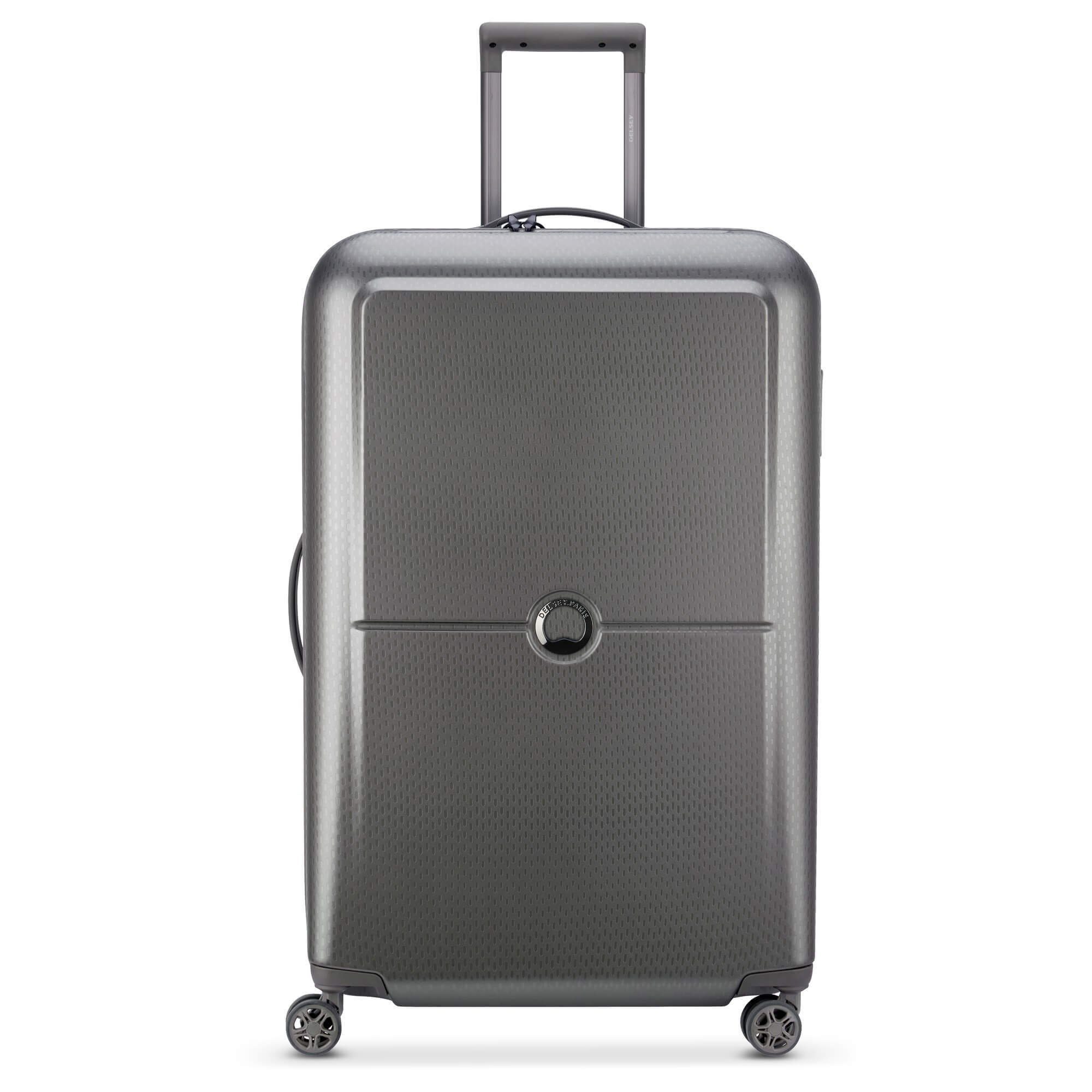 Delsey Trolley Turenne - 4-Rollen-Trolley 75 cm L, 4 Rollen silber