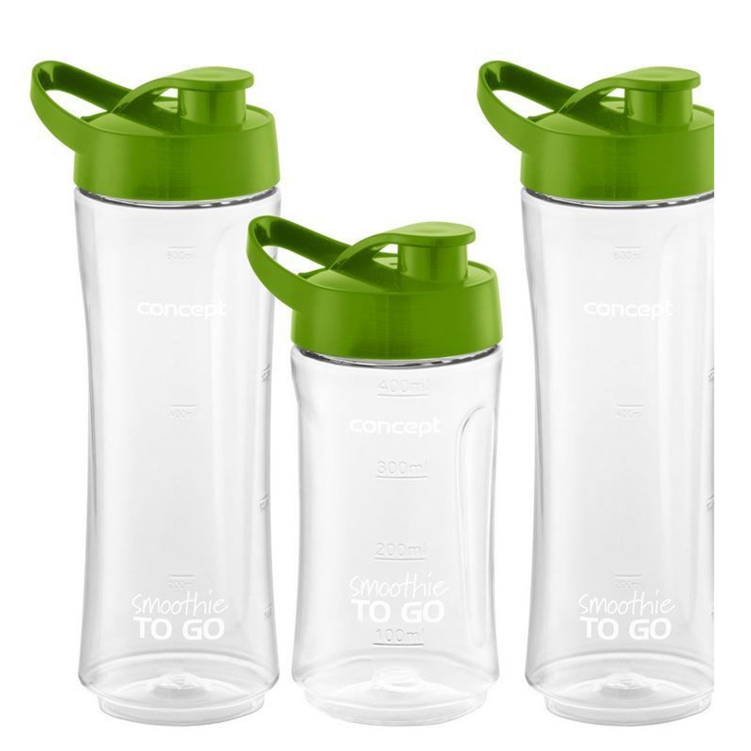 Concept Smoothie-Maker SM3365, 300,00 W, Smoothie-Maker 2x600 ml und 1x400 ml