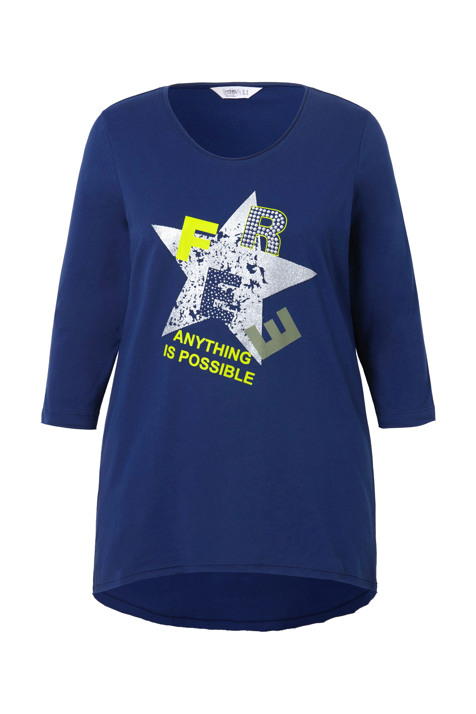 Angel of Style T-Shirt T-Shirt Glitzer-Stern günstig online kaufen