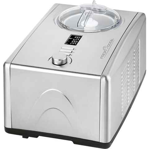 ProfiCook Eismaschine PC-ICM 1091 N, 160 W, inox Kompressor 1,5L