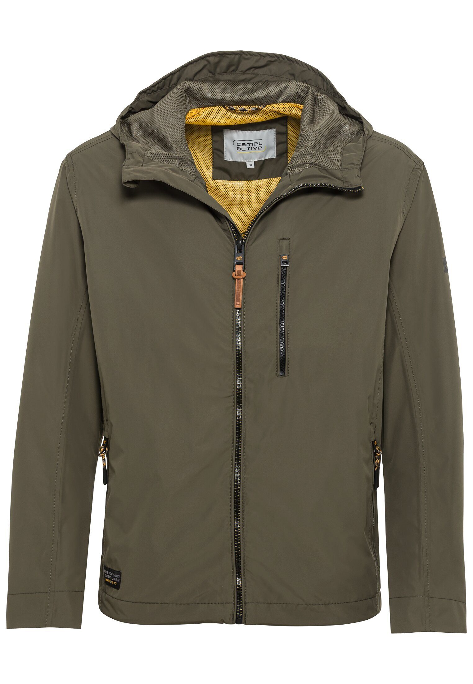 camel active Funktionsjacke teXXXactive® Funktionsblouson mit Kapuze