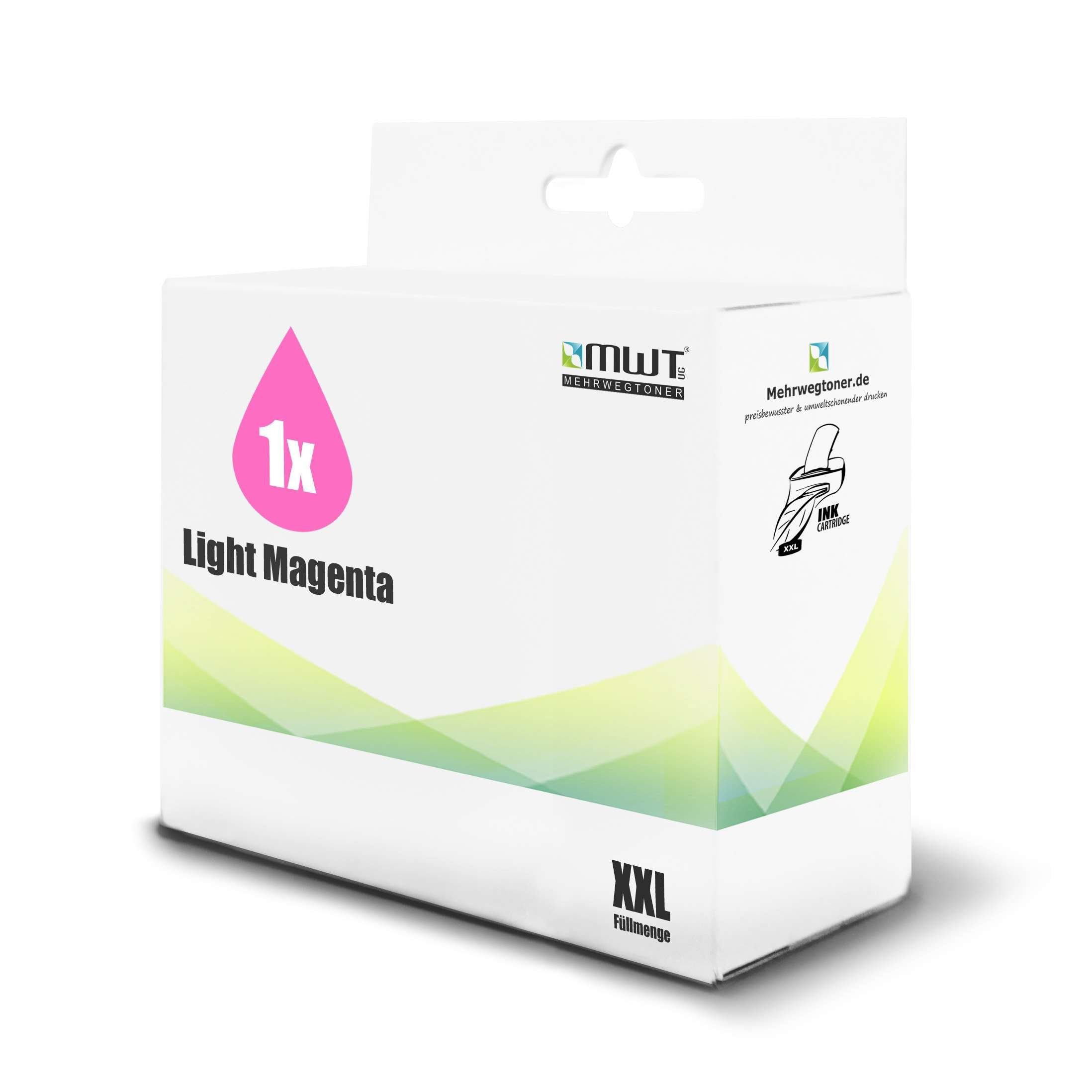 Mehrwegtoner Patrone ersetzt Epson T2426 24 Light Magenta Tintenpatrone | Tintenpatronen