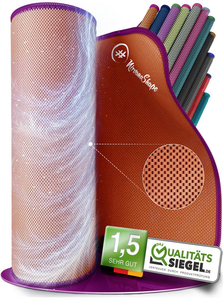 NirvanaShape Handtücher Kühl-Tuch eiskalt mit sofortiger Kühlwirkung kühlendes Handtuch, sofortiger Kühlwirkung, ultraleicht, Ideal für Sport & Freizeit