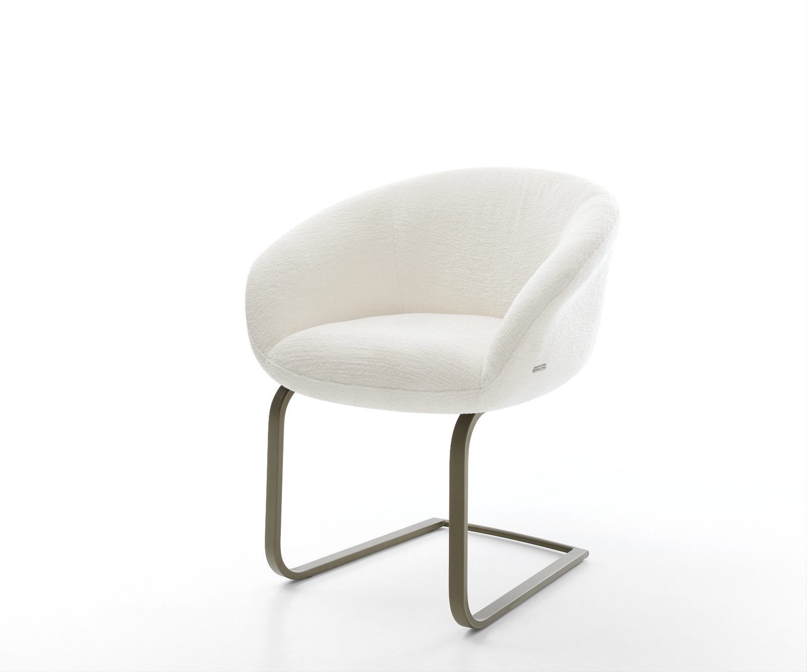 DELIFE Polsterstuhl Vinka-Flex, mit Armlehnen Freischwinger günstig online kaufen