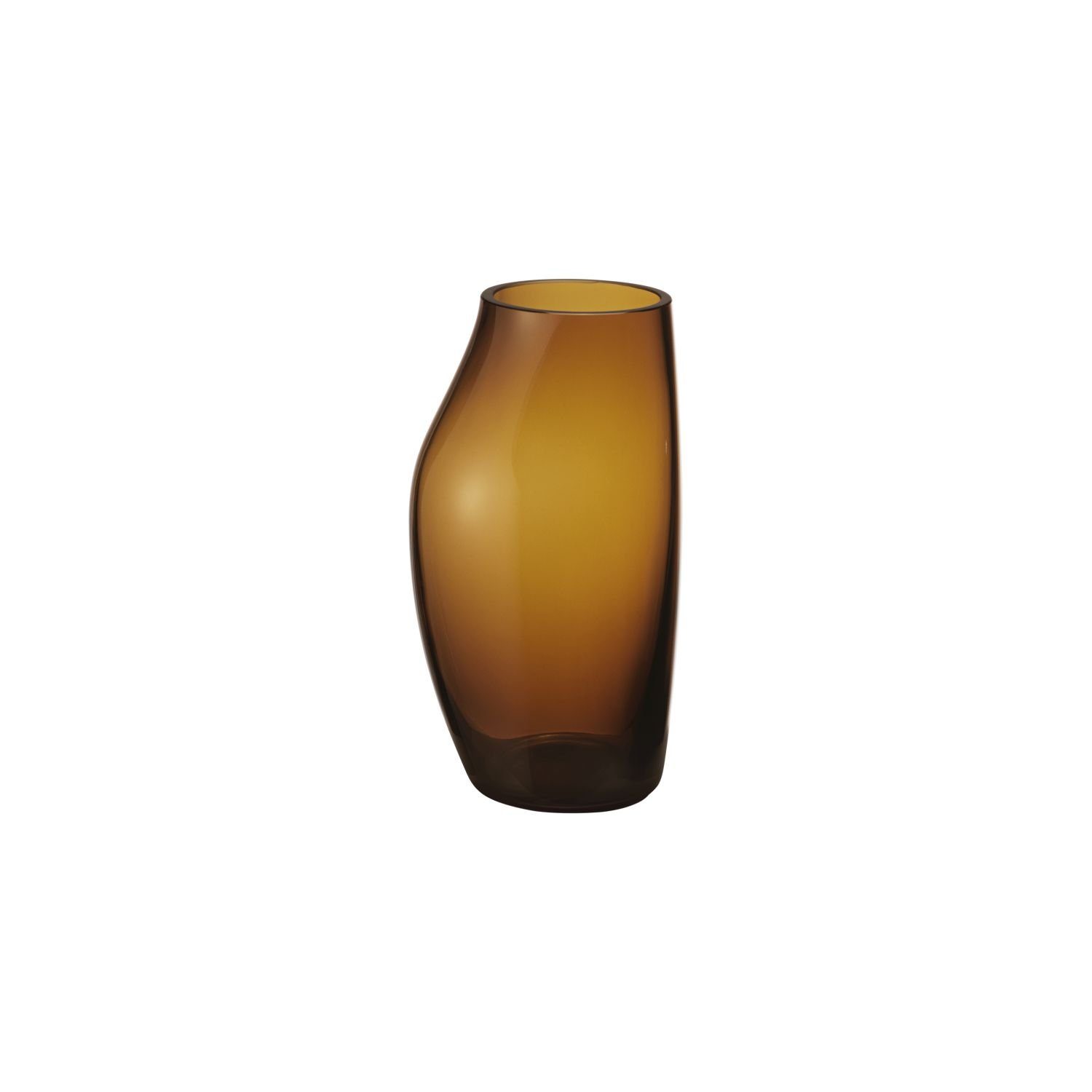 Georg Jensen Dekovase Sky Glas Amber 21,5 cm