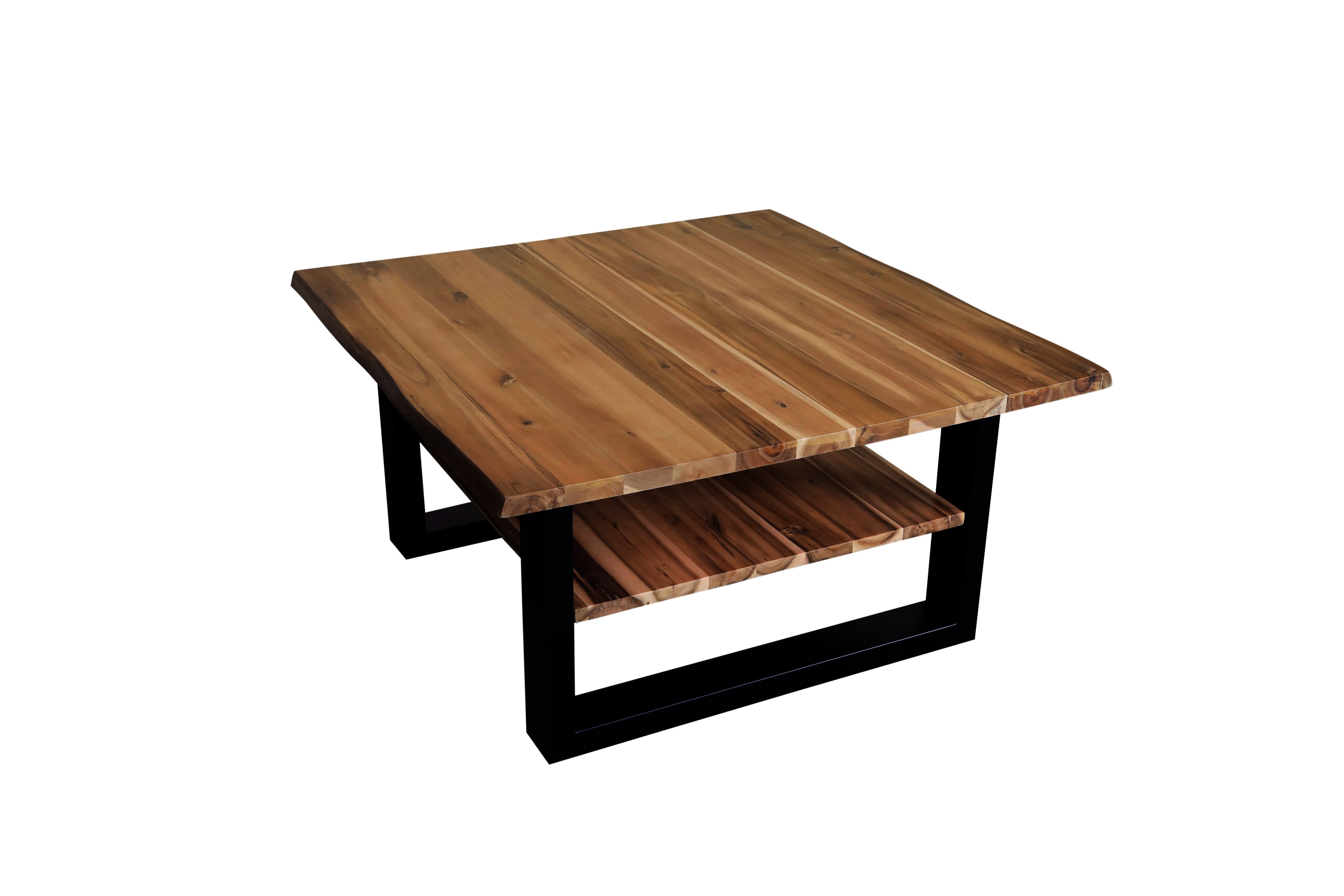 Loreno® Couchtisch Patrick, Baumkante, Akazie massiv, günstig online kaufen