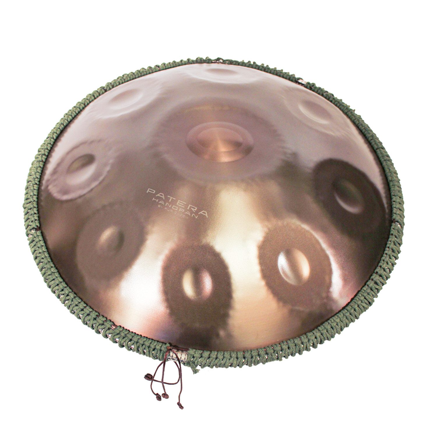Patera Handpan Patera Handpan HPDM-6 D-Kurd Edelstahl mit Handpan-Ständer,Vorteils-Set mit Handpan-Ständer, Handpan