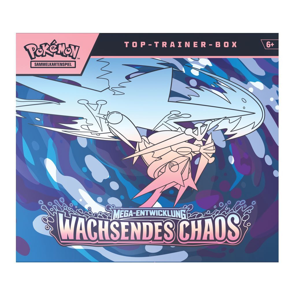 POKÉMON Sammelkarte Top-Trainer-Box Wachsendes Chaos Pokemon Sammel-Karten deutsch – Bild 5 von 5