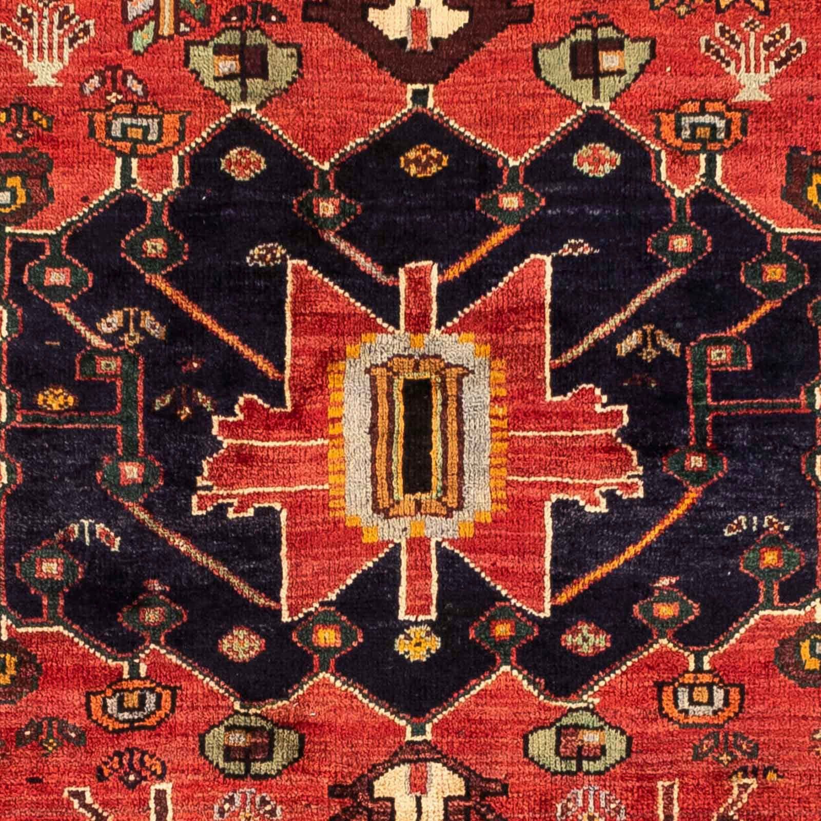 Wollteppich Shiraz 1 Medaillon cm, 250 mit 160 Zertifikat Unikat mm, Höhe: morgenland, rechteckig, x