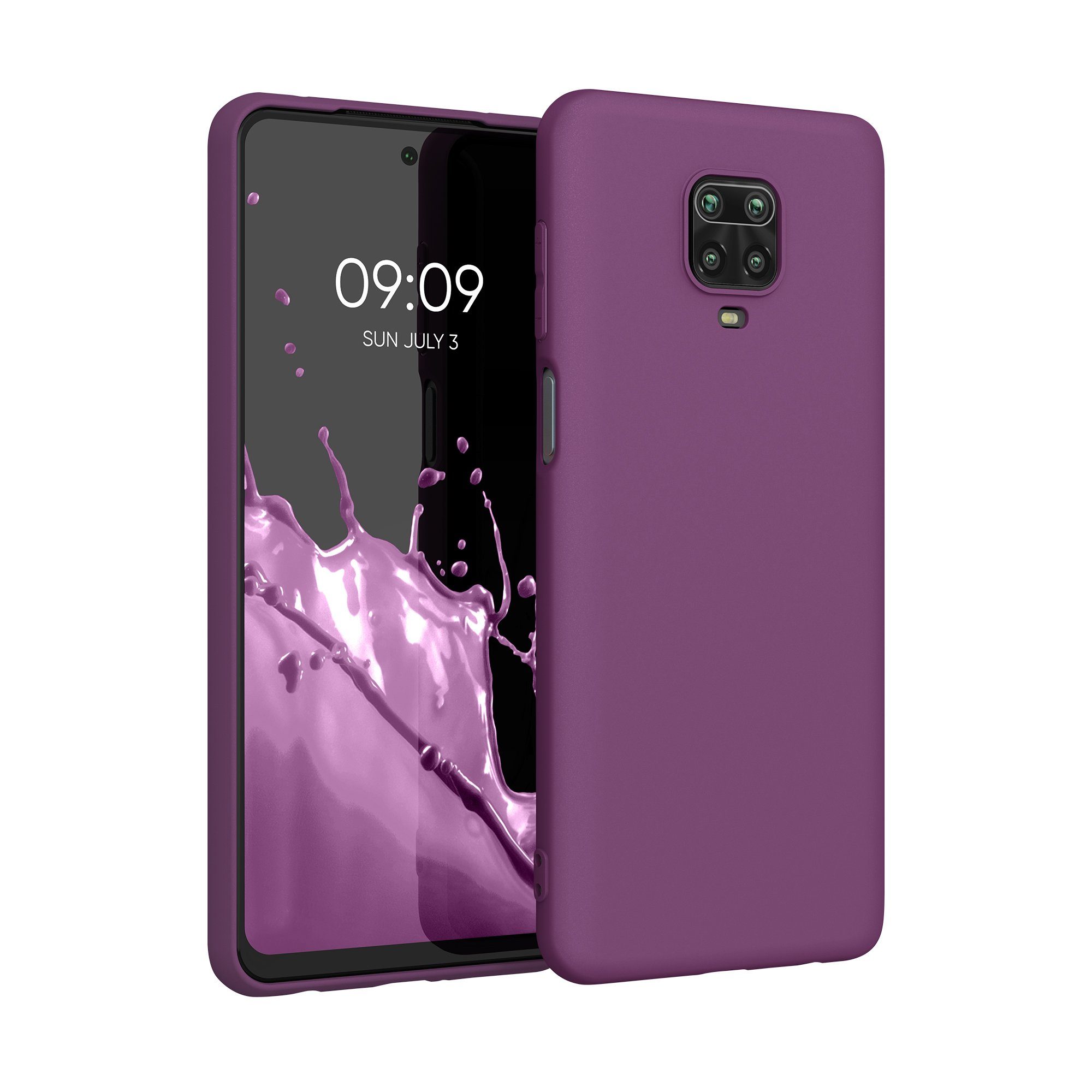 kwmobile Handyhülle Hülle für Xiaomi Redmi Note 9S / 9 Pro / 9 Pro Max, Hülle Silikon - Soft Handyhülle - Handy Case Cover