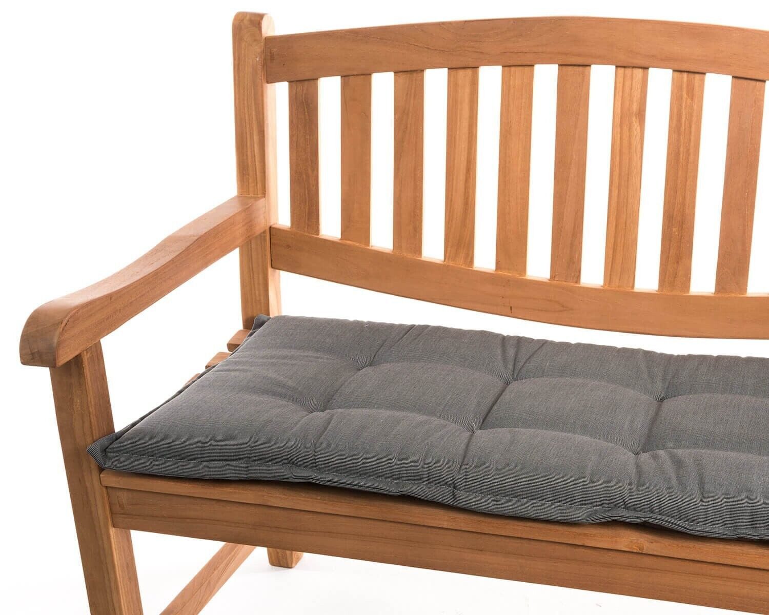KETTtex Bankauflage Gartenbank Florence 140 cm 50089-51 grau meliert 140x50x6 cm KETTtex, (1 St)