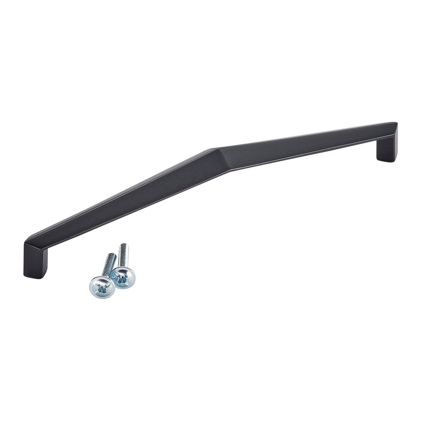 SO-TECH® Möbelgriff Bügelgriff YAVI BA 160 mm, inkl. Schrauben (1-St), Schwarz matt von SCHÜCO ALU COMPETENCE