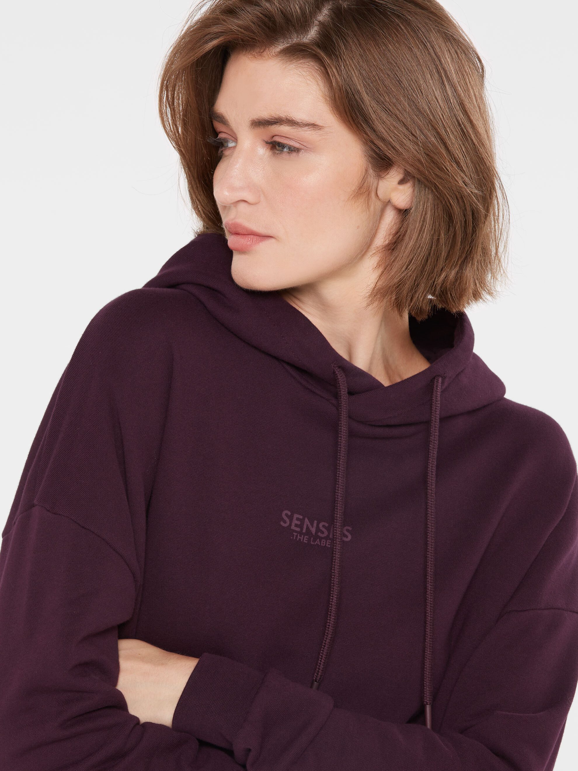 SENSES.THE LABEL Sweatkleid aus Baumwolle – Bild 4 von 5