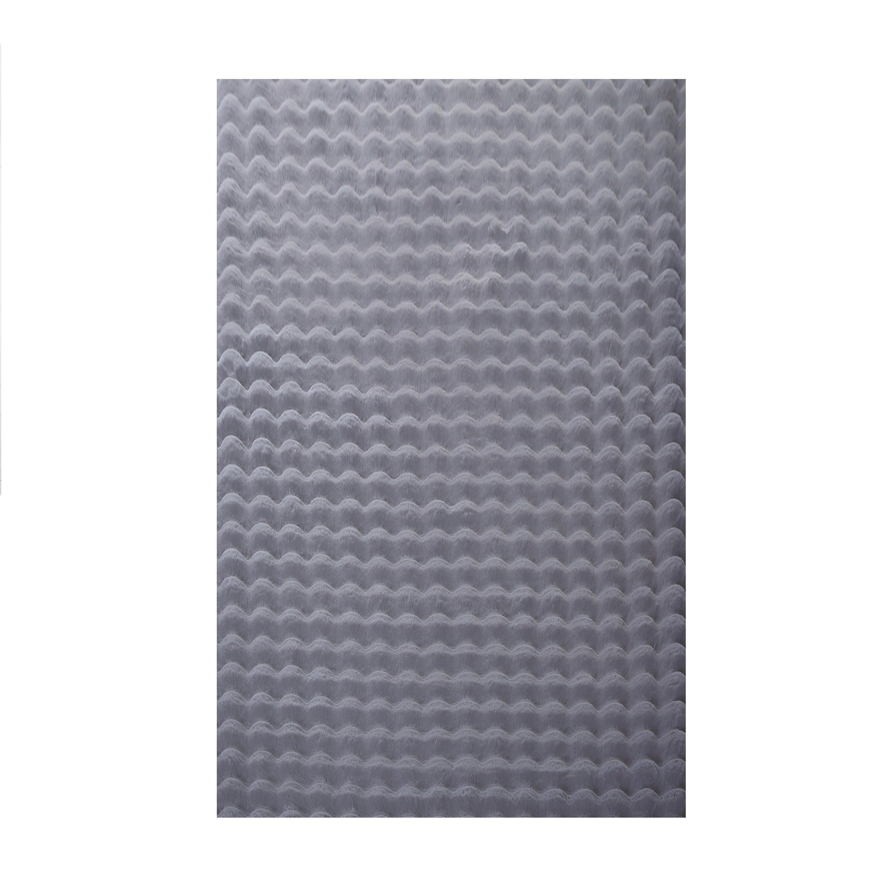 Ayyildiz Teppiche Hochflor-Teppich AMBIANCE 5110, auch als Läufer, rechteckig, Höhe: 25 mm, Fell Haptik / Besonders weich / Dicker Flor / Pflegeleicht
