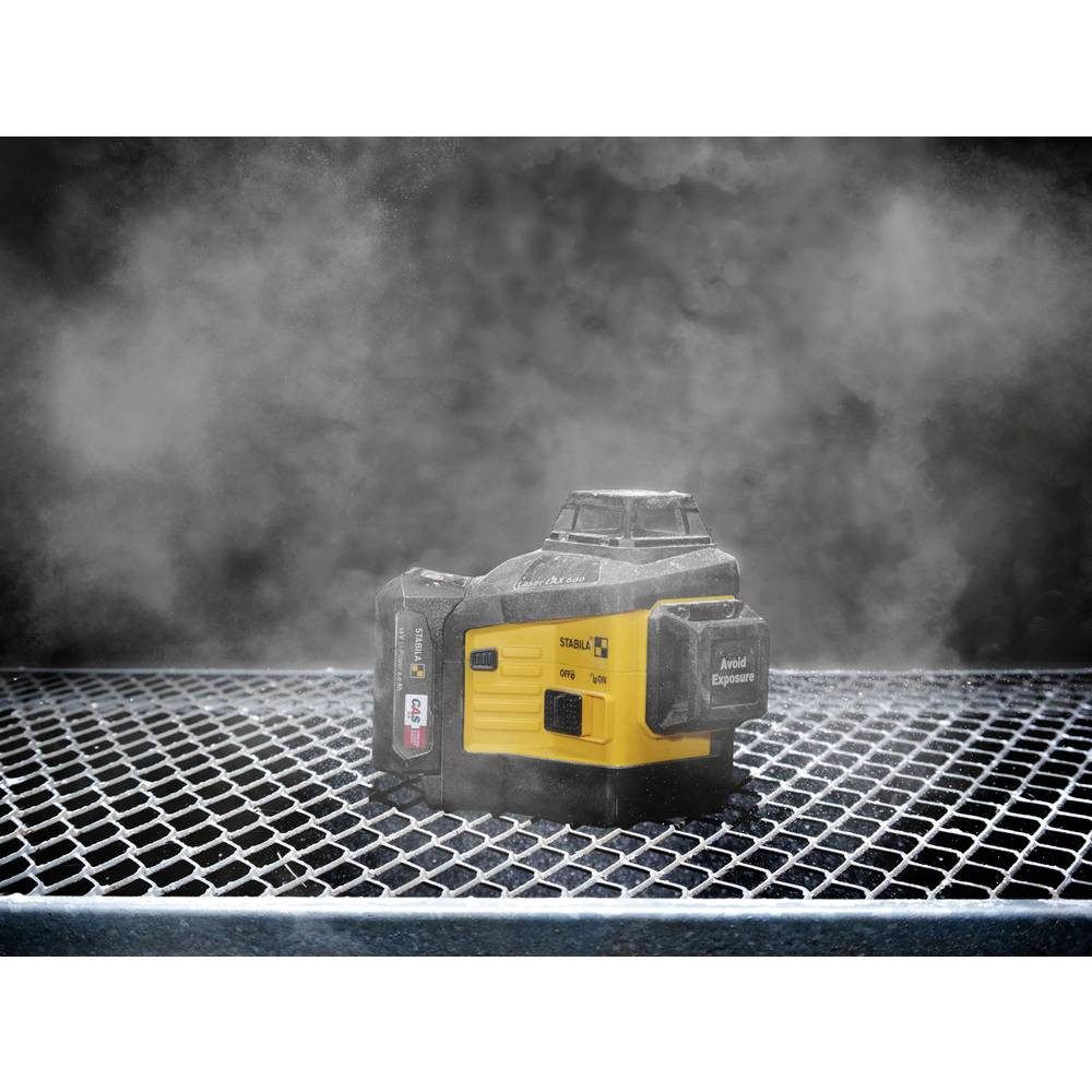 Stabila Nivellierkeil 12-V-System Kreuzlinienlaser LAX 600, 3 x 360°, selbstnivellierend