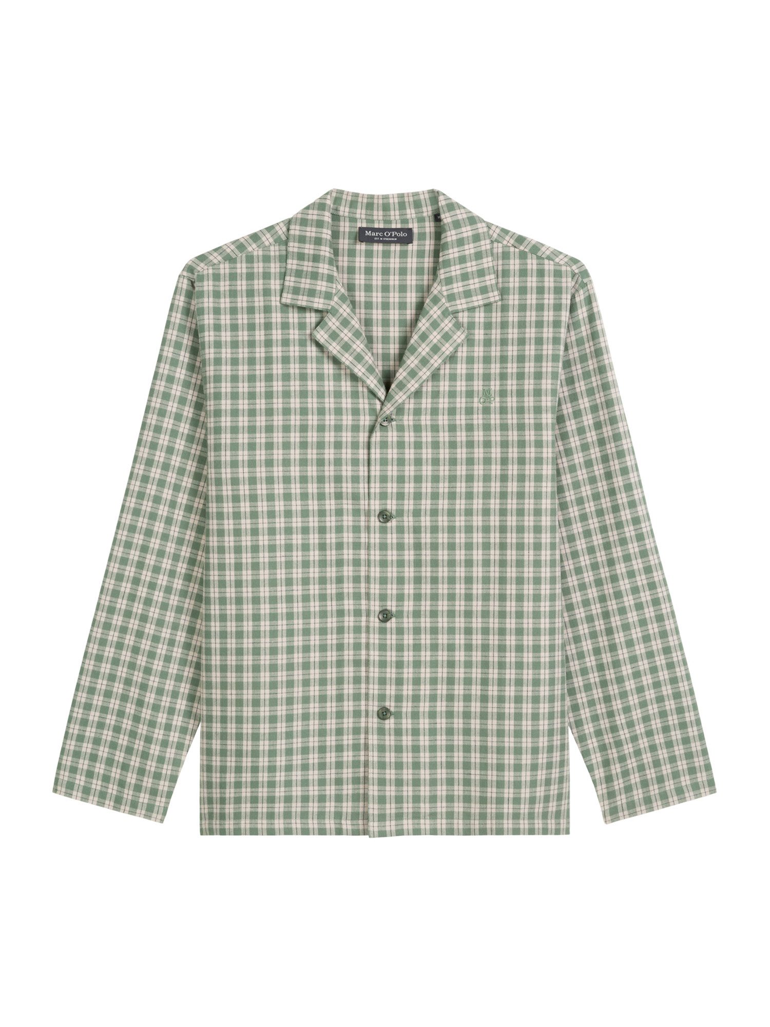 Marc O'Polo Pyjamaoberteil Cozy Flannel schlaf-oberteil nachthemd sleepshir günstig online kaufen