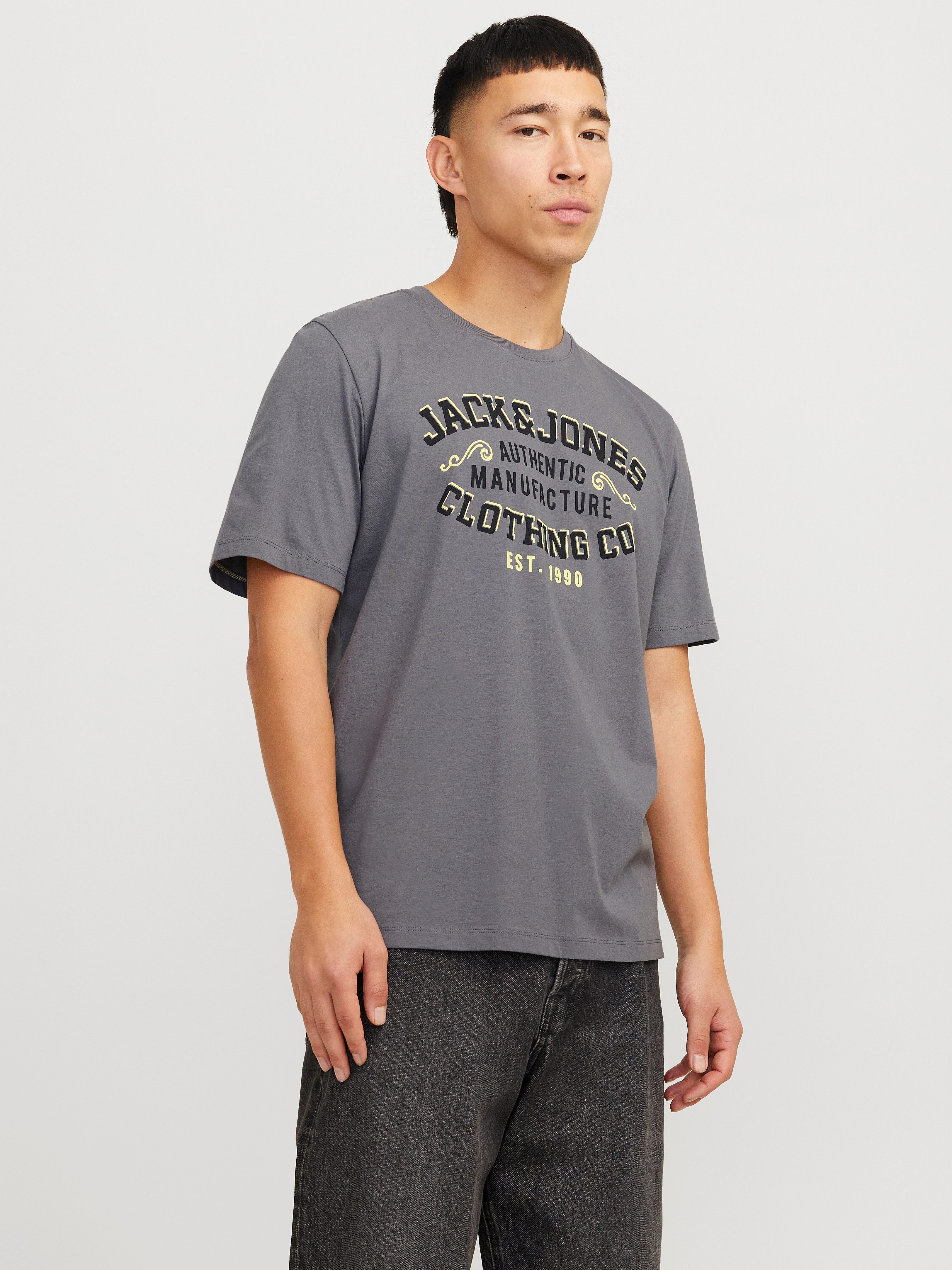 Jack & Jones Rundhalsshirt JJELOGO TEE günstig online kaufen