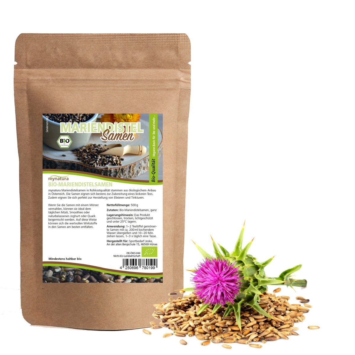 Mynatura Mynatura Bio Mariendistelsamen Beutel, 1 er 500 g