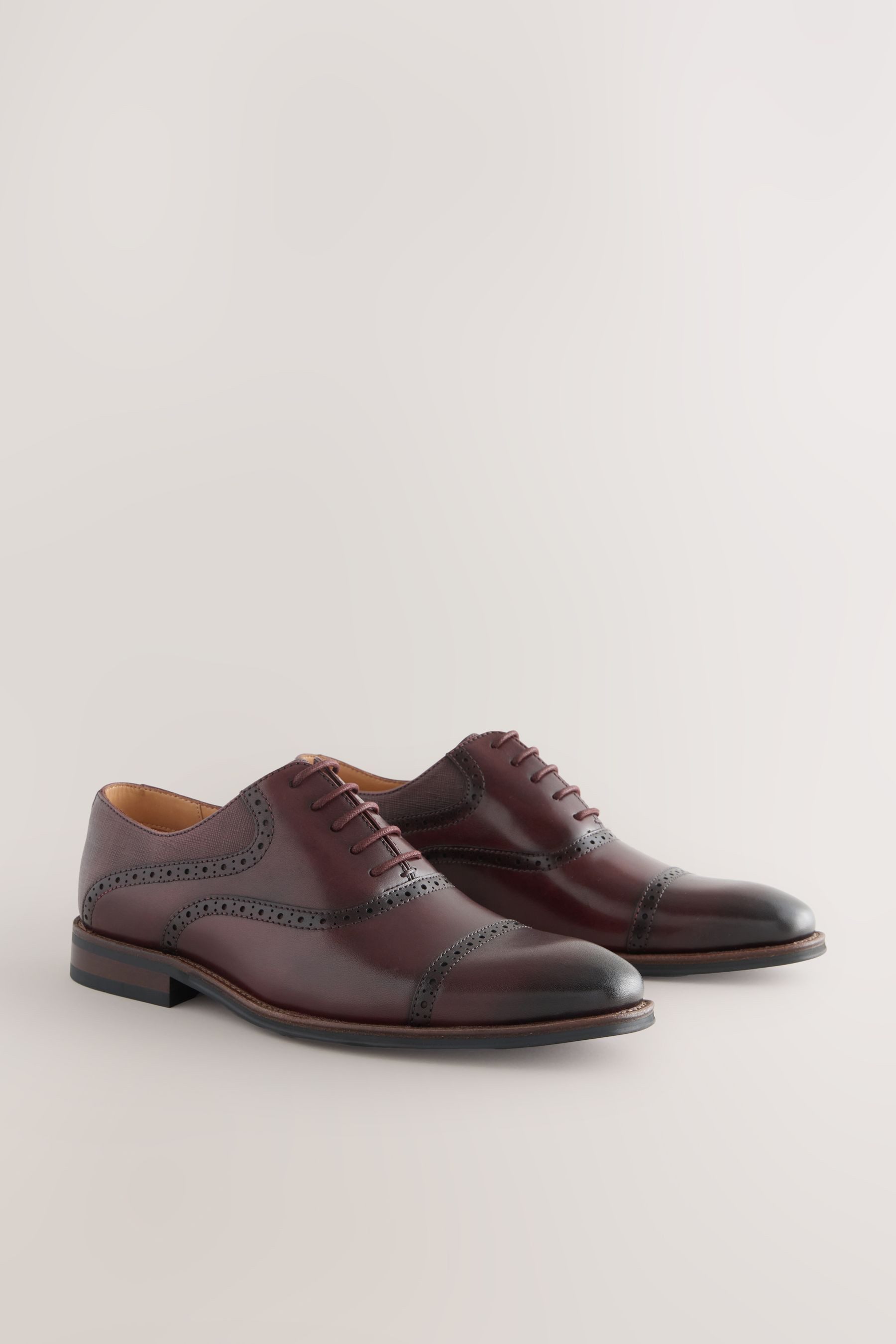 Next Oxford Schuhe mit Zehenkappe Budapester (1-tlg)