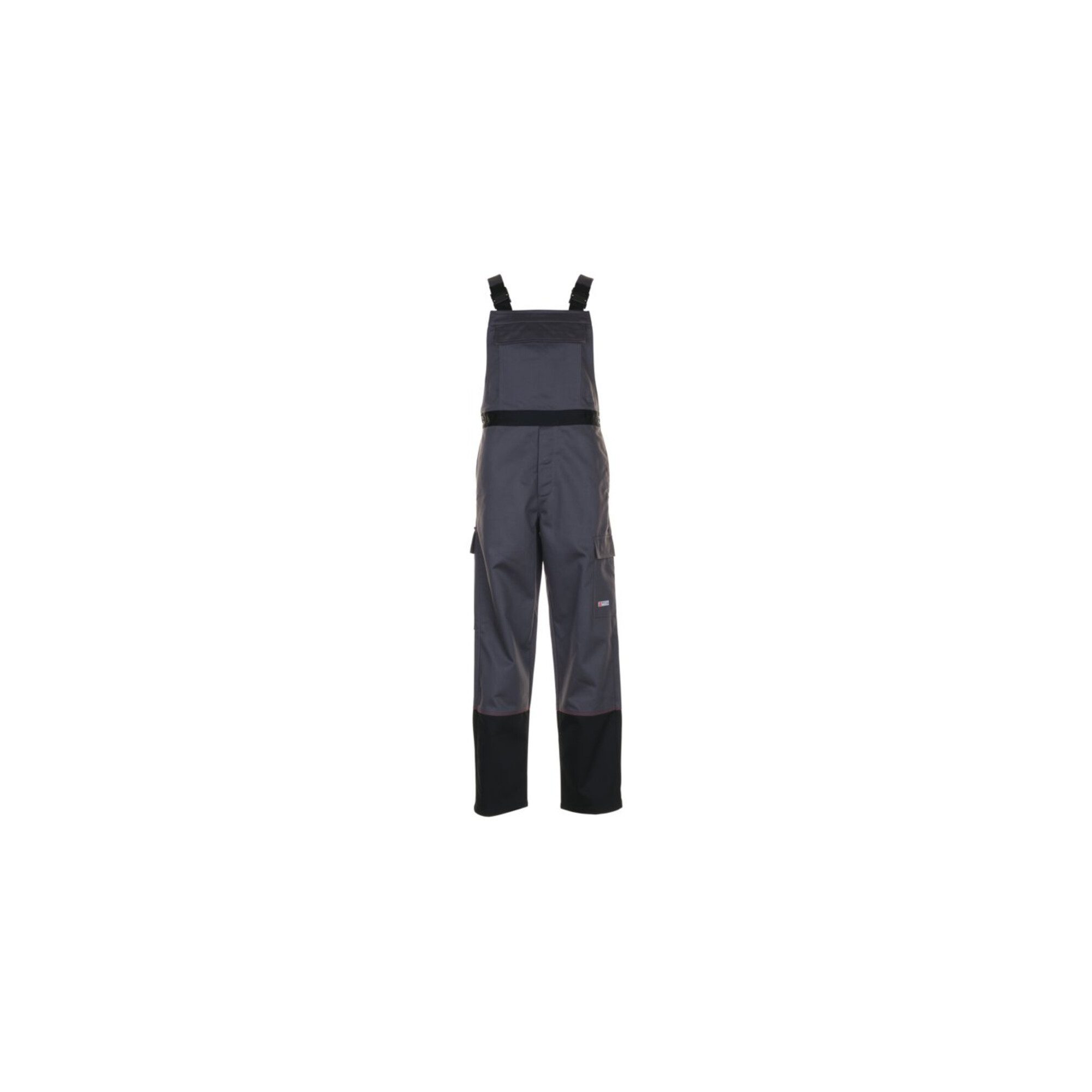 Planam 3/4-Hose Planam Latzhose Weld Shield grau/schwarz 50
