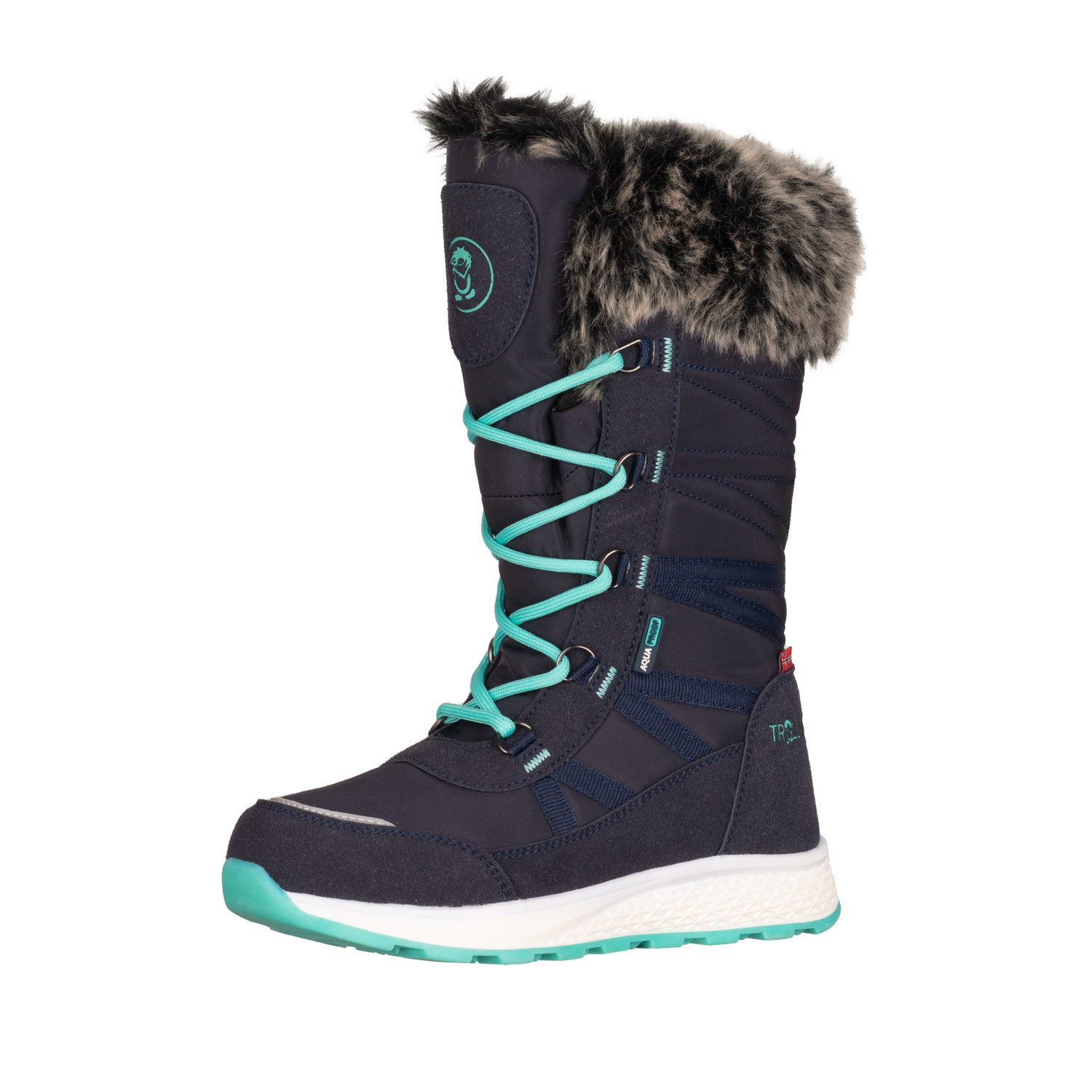 TROLLKIDS Hemsedal XT Winterstiefel wasserdicht, reflektierende Details