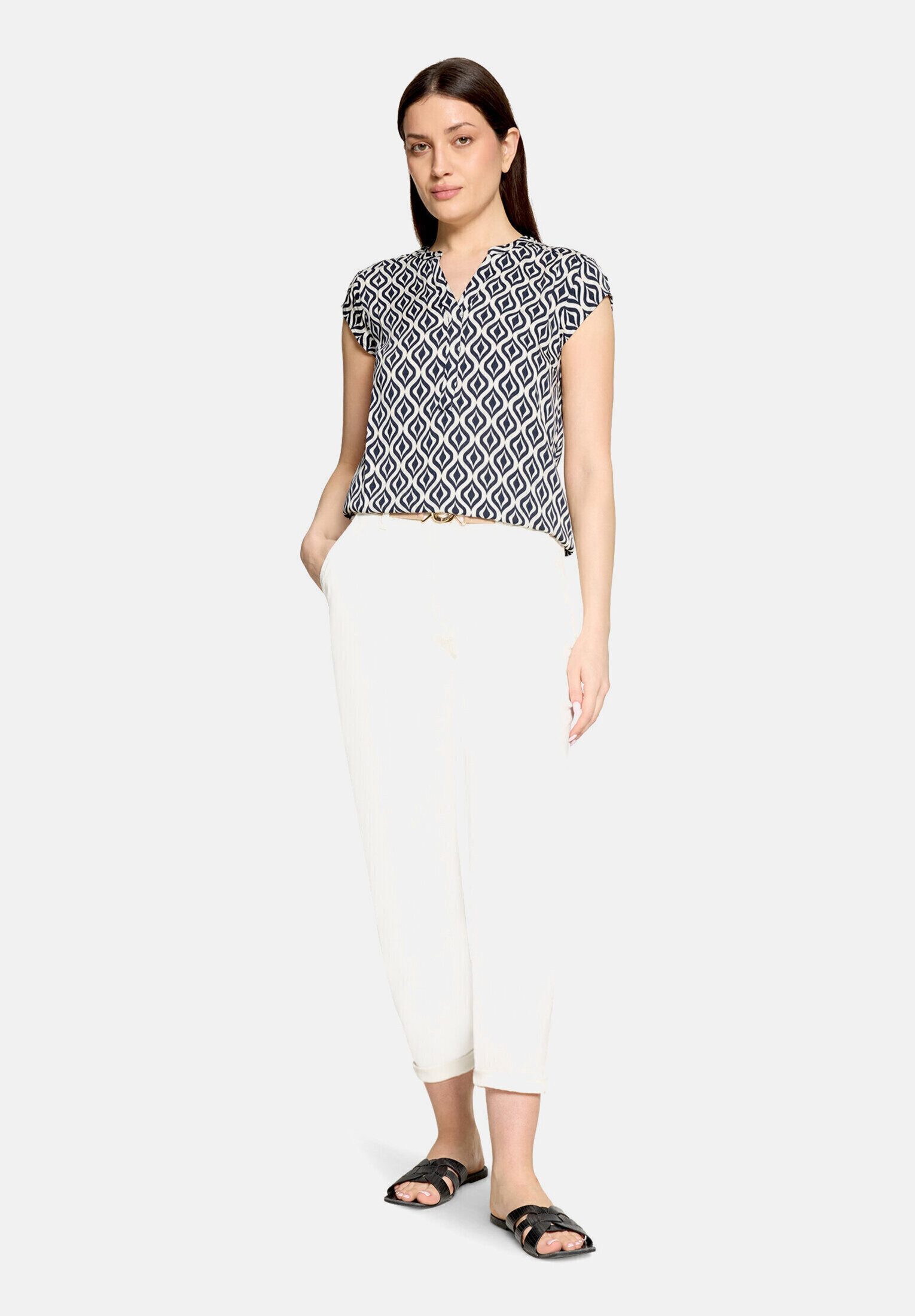 Betty Barclay Schlupfbluse Damen kurzarm