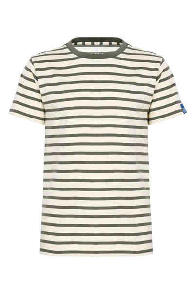Elkline T-Shirt Hannes Basic Streifen Jersey Baumwolle