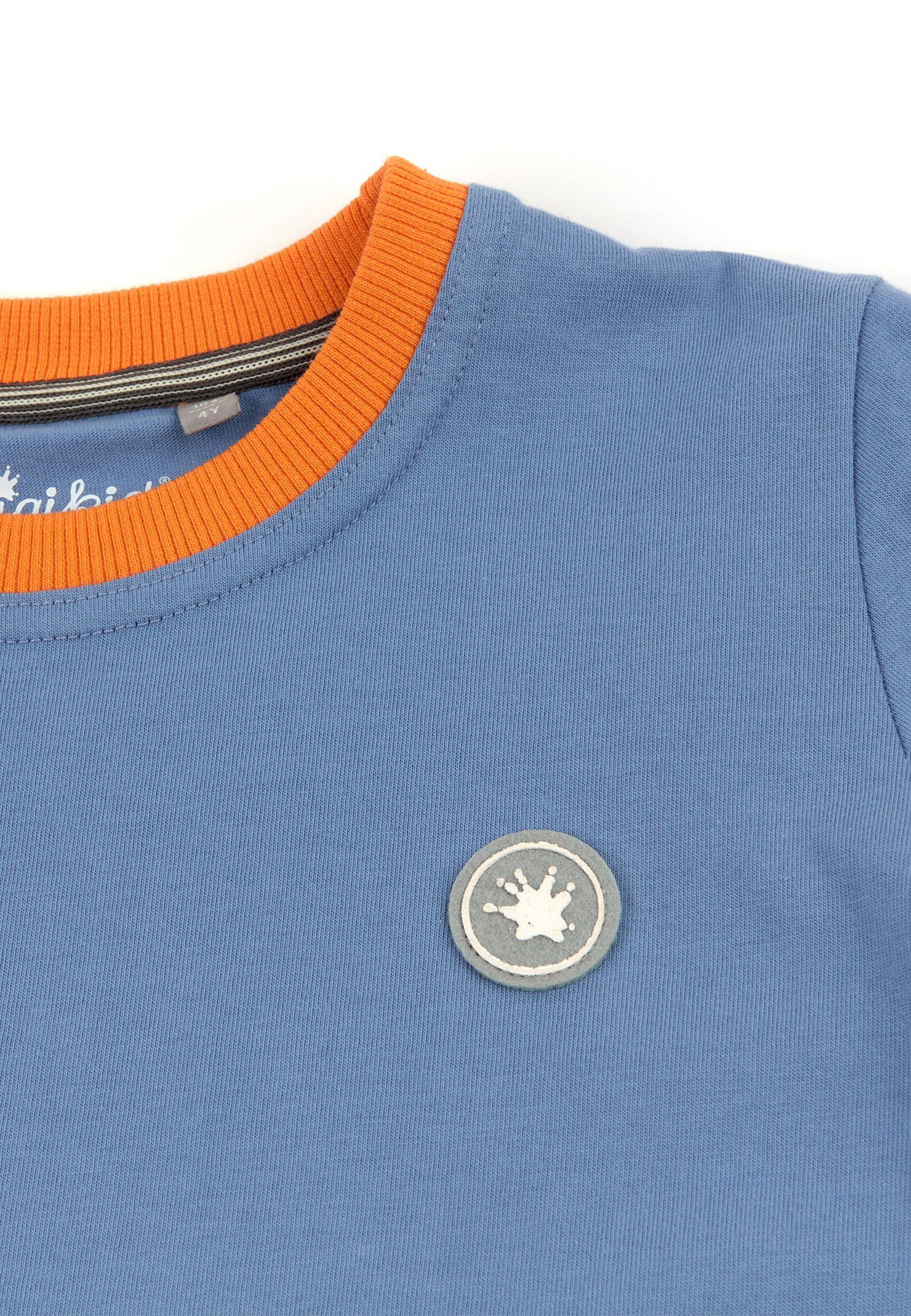 Sigikid T-Shirt Kindershirt T-Shirt (1-tlg) blau