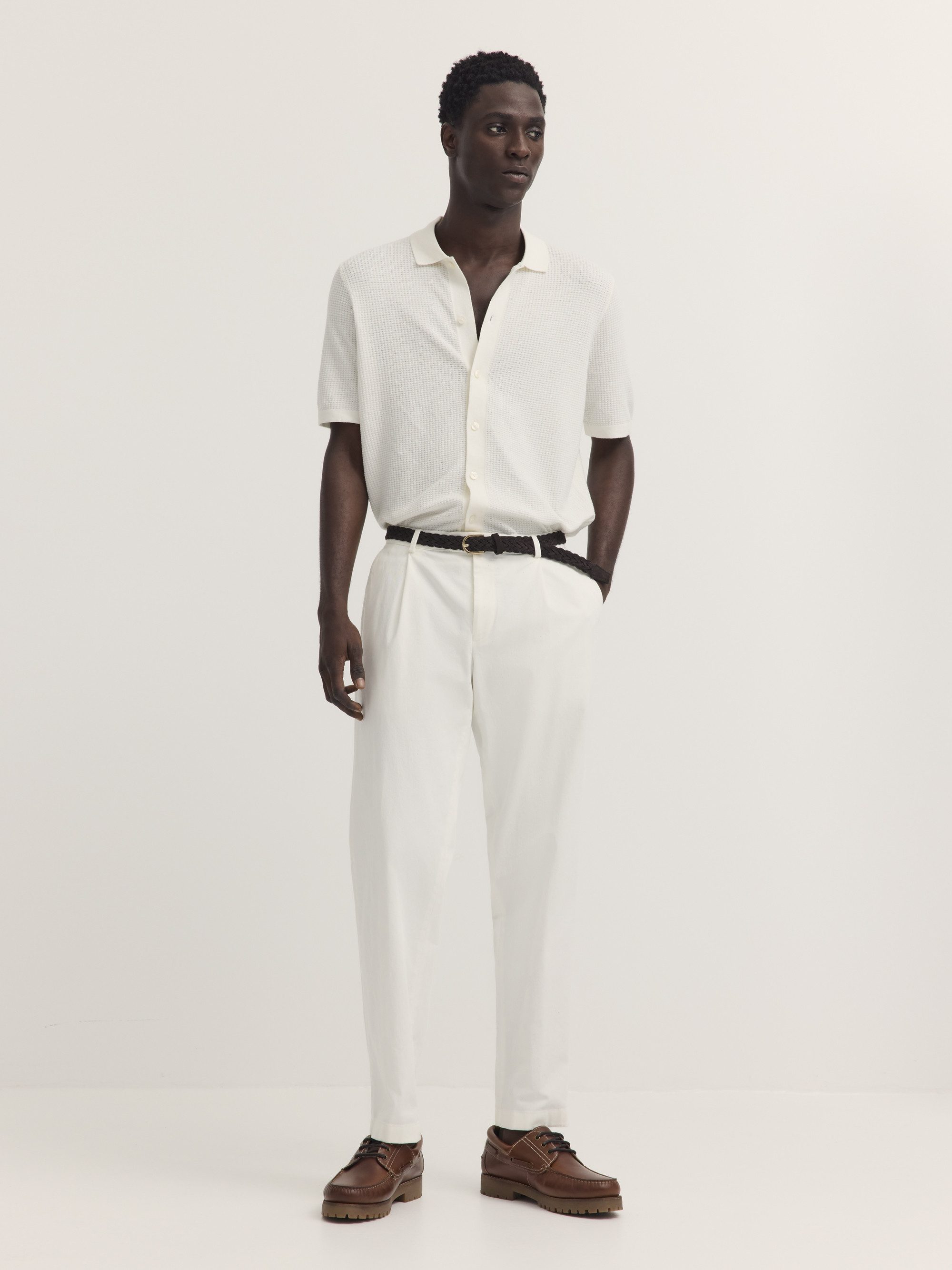 bugatti Poloshirt Regular Fit aus Baumwoll-Mix