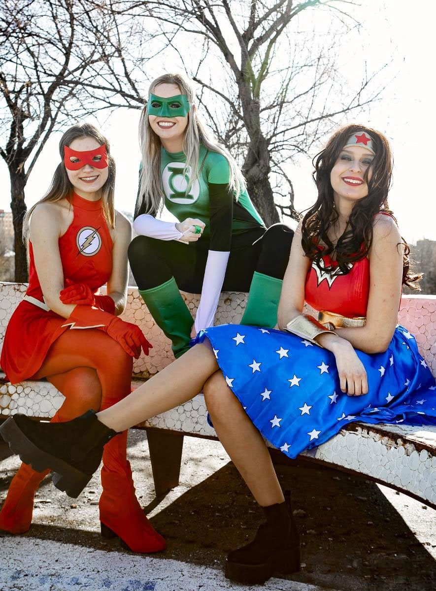 Funidelia Kostüm The Flash – Kostüm für Frauen, Mit diesem Kostüm bist Du ganz 'schnell' verkleidet!