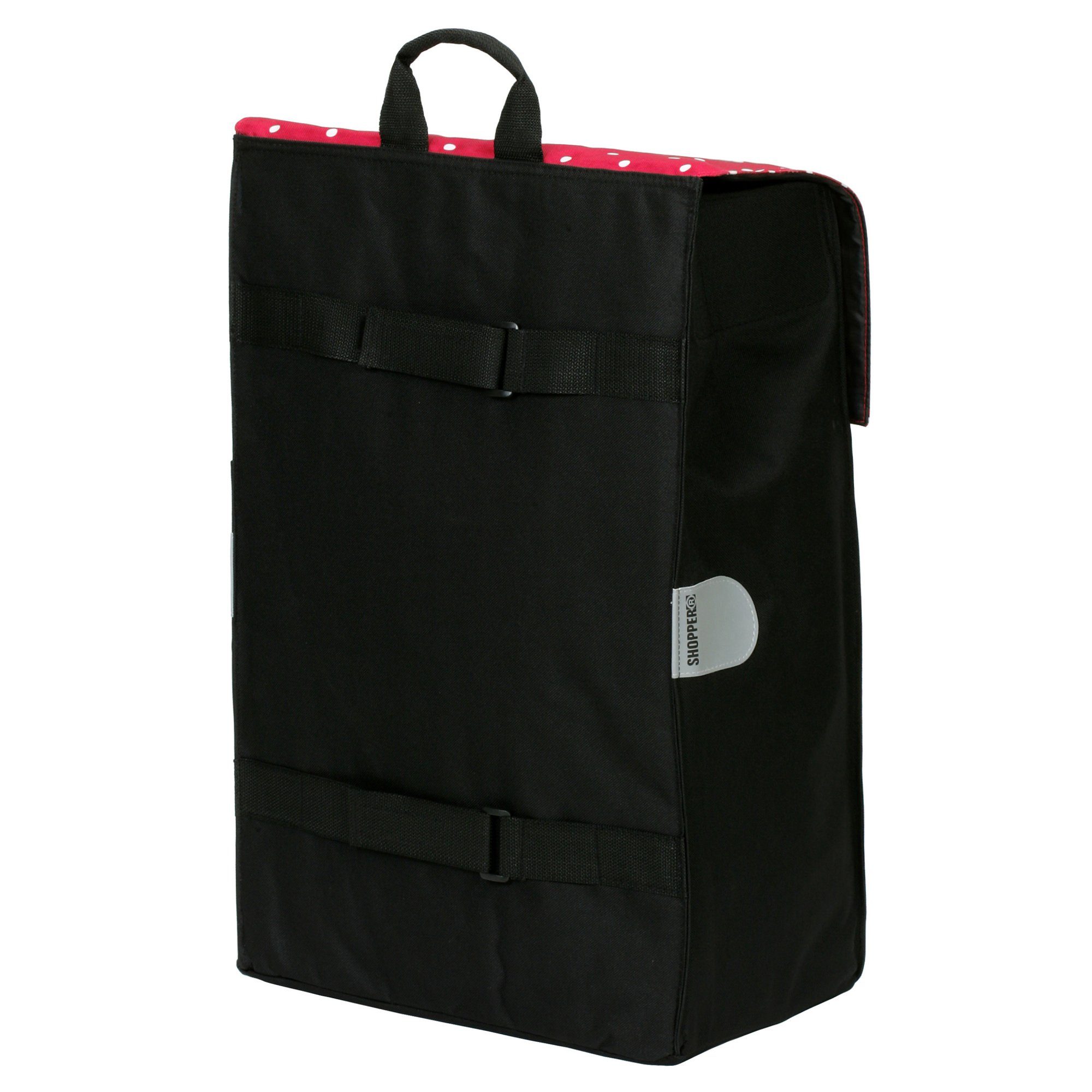 Andersen Einkaufstrolley Alu Tasche in Rot Schwarz, Shopper oder Malit Leicht Sehr mit Star