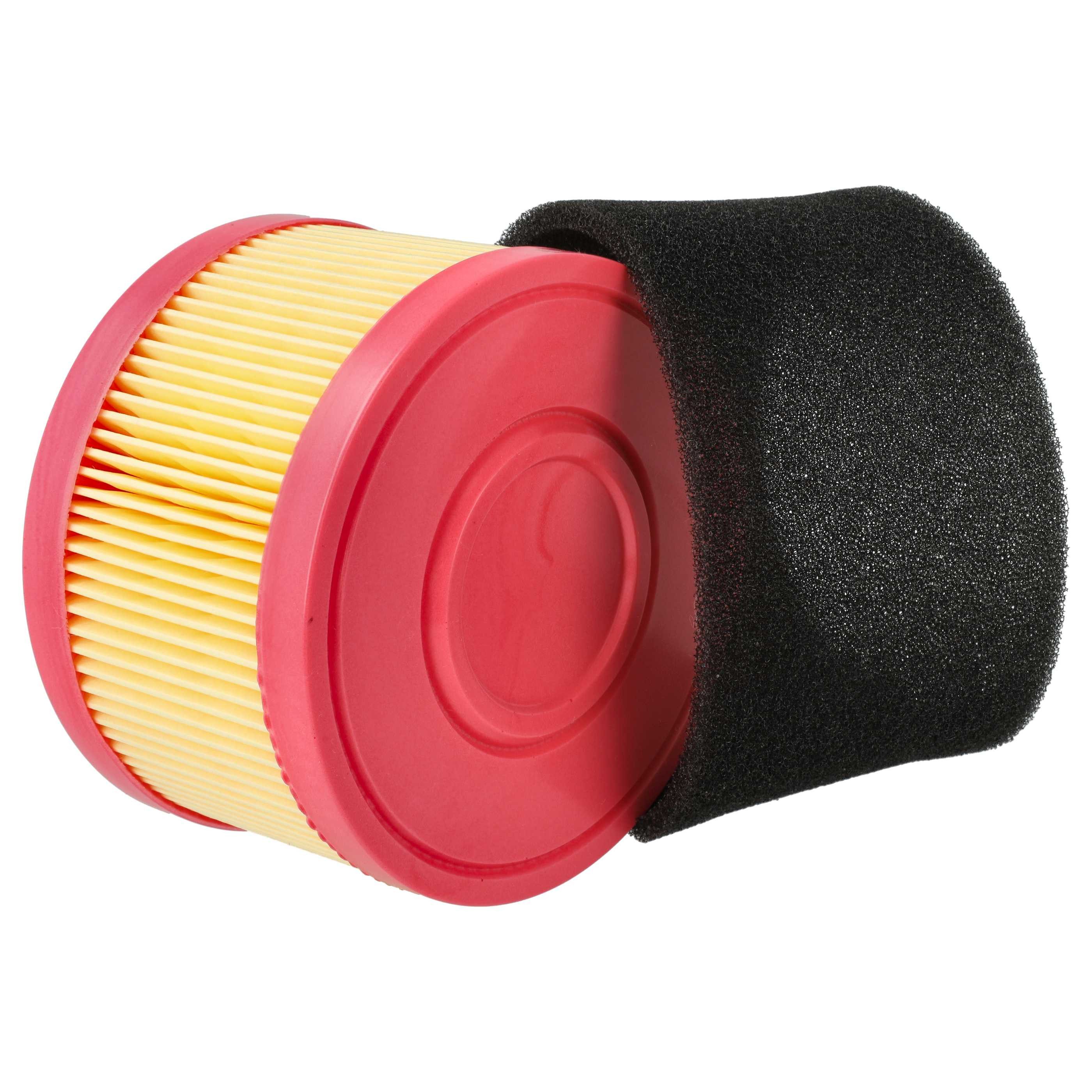 vhbw Ersatzfilter Ersatz für Weber SL 81638, 041000757, 171612 für Vibrationsstampfer, Zubehör für Weber Weber 171612, 041000757, SL 81638