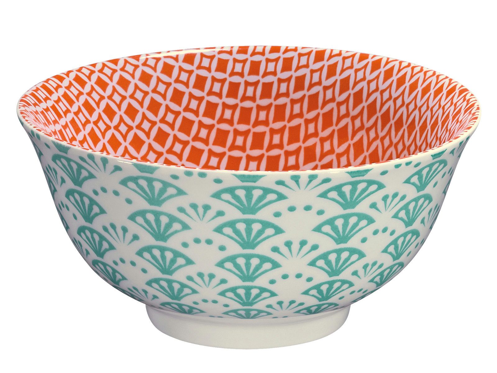 Cilio Schale AMICI Bowl Fächer 15,5 cm, Porzellan, (Bowls)