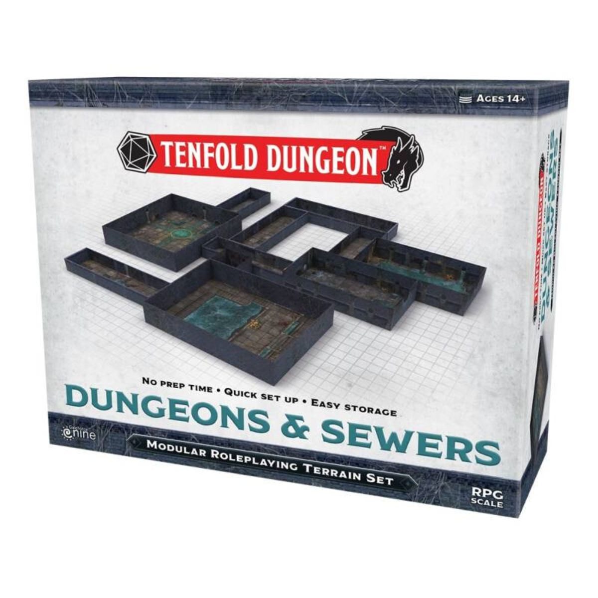 Gale Force Nine Spiel Tenfold Dungeon: Sew